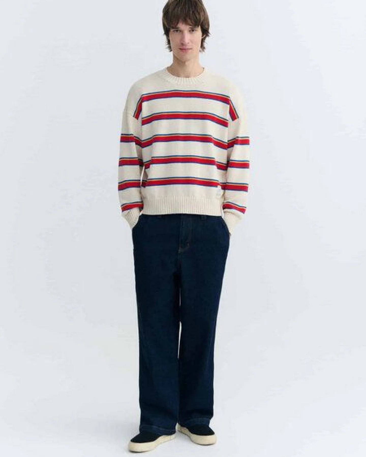 thinking mu Herren Pullover - Beto Knitted Sweater – Ansicht 2