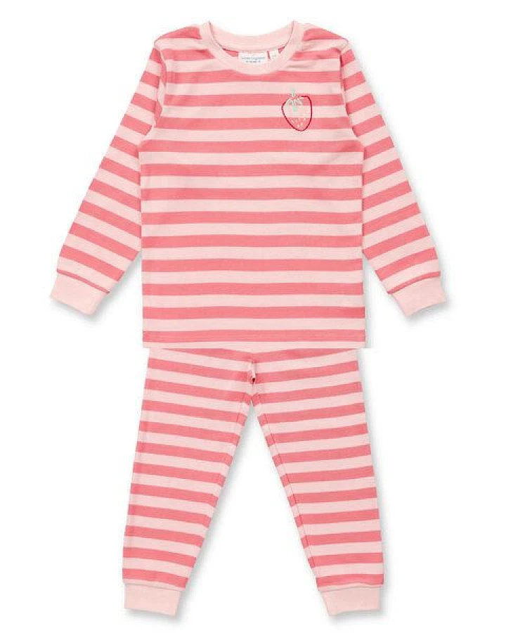 sense-organics Sense Organics Kinder Ringel Schlafanzug 2-Teiler Bio Baumwolle