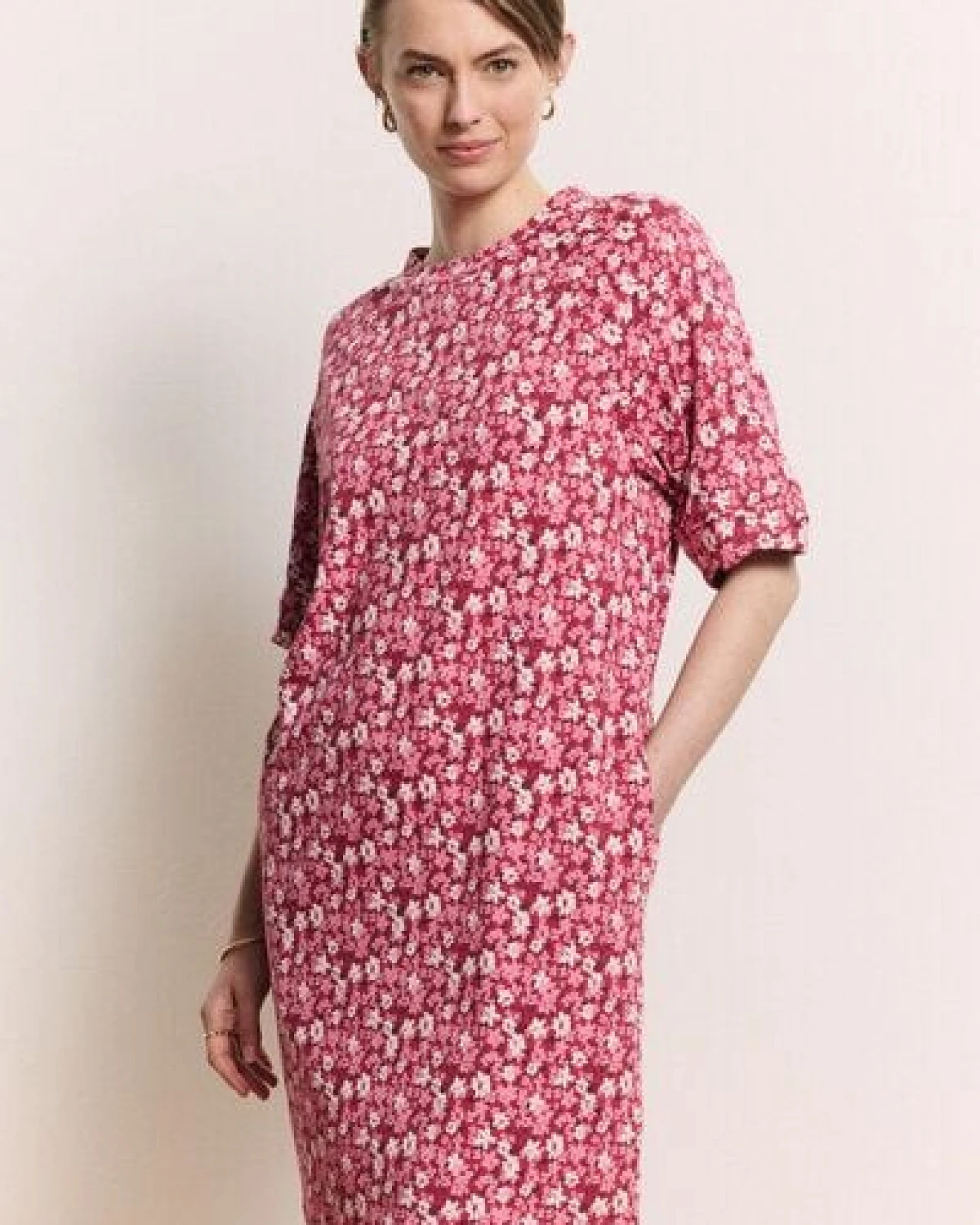 TRANQUILLO Jerseykleid Ninaa aus Biobaumwolle GOTS (1040003) – Ansicht 2