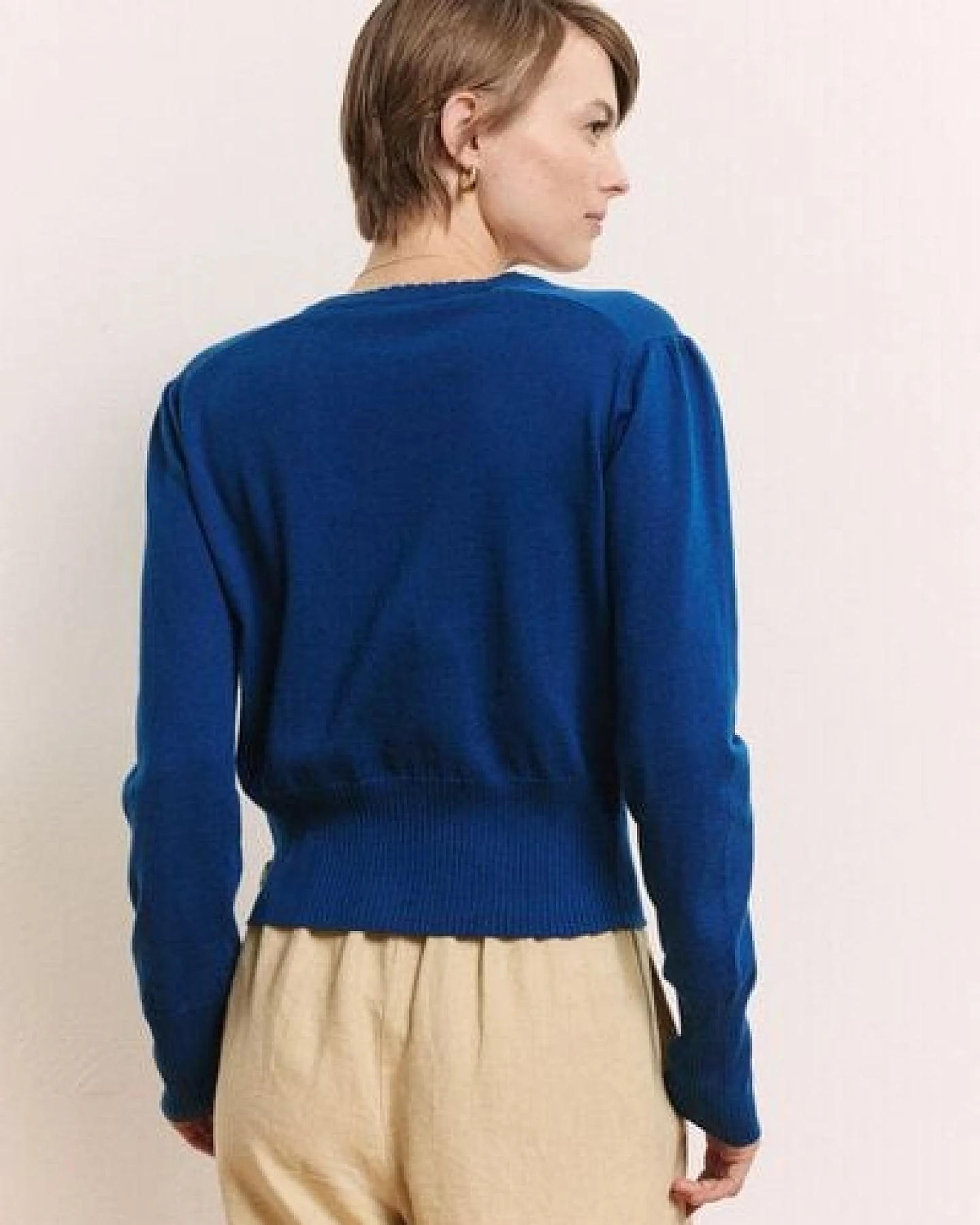TRANQUILLO Strickjacke Linaa aus Bio-Baumwolle (1250001) – Ansicht 3