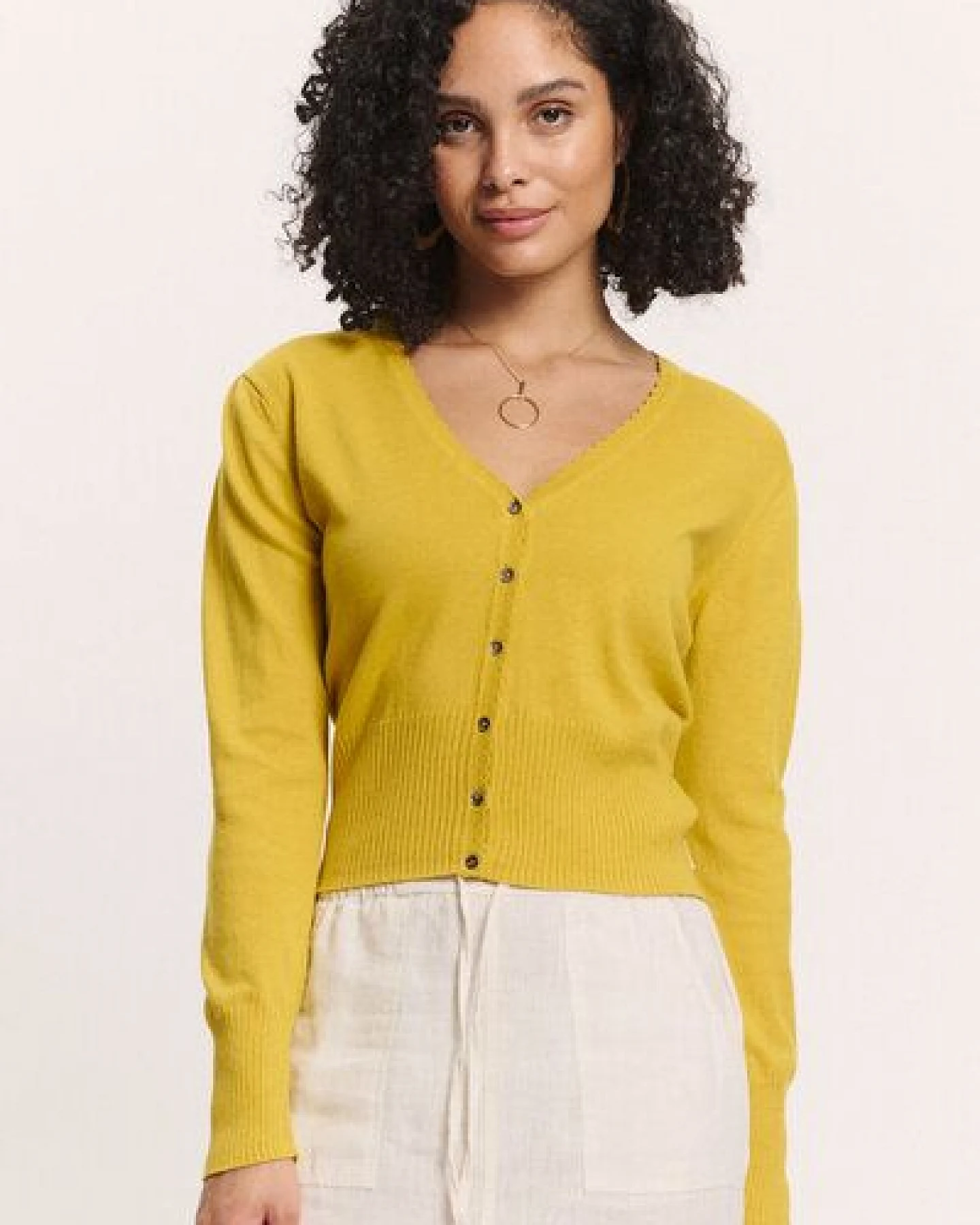 TRANQUILLO Strickjacke Linaa aus Bio-Baumwolle (1250001) – Ansicht 3