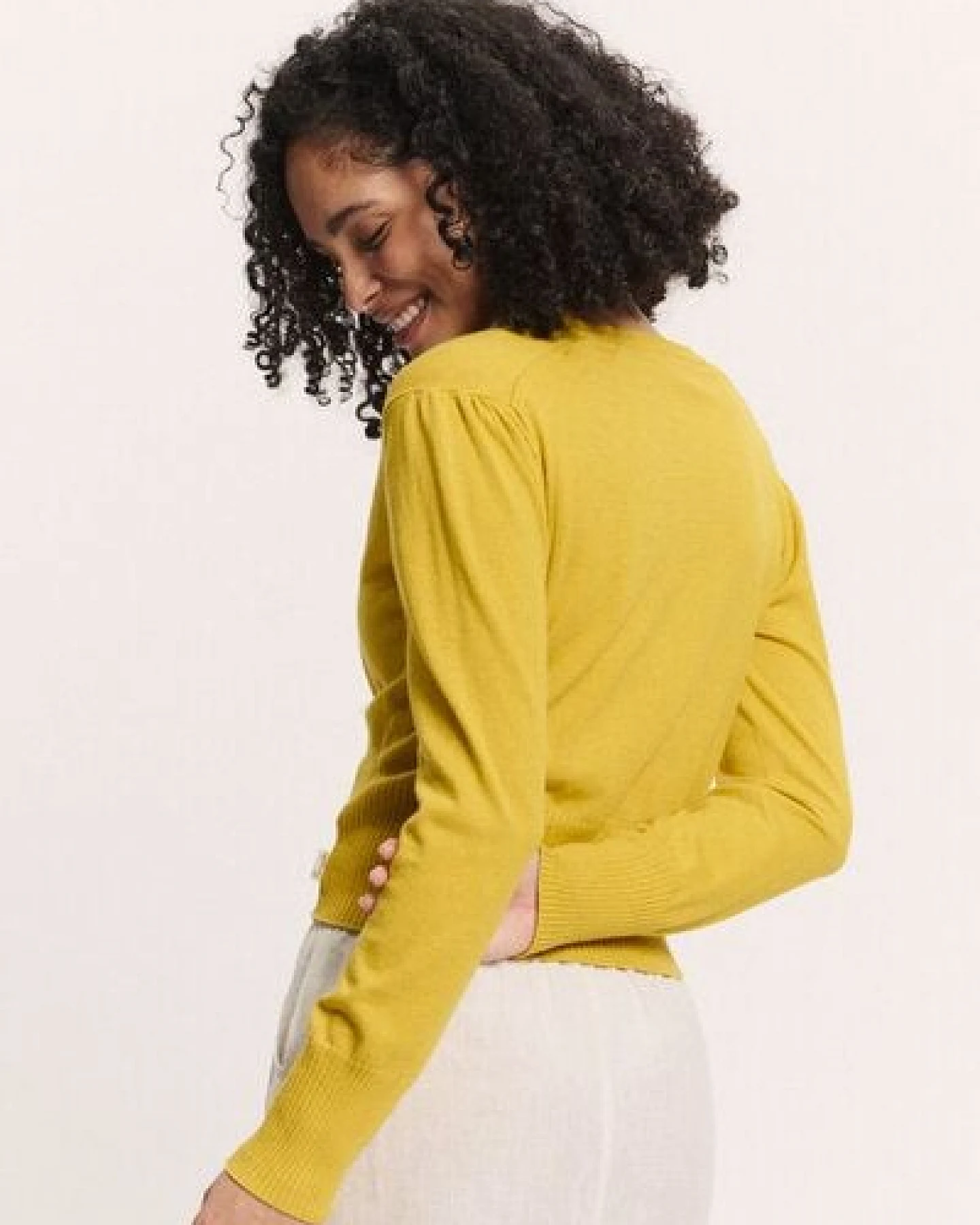 TRANQUILLO Strickjacke Linaa aus Bio-Baumwolle (1250001) – Ansicht 4