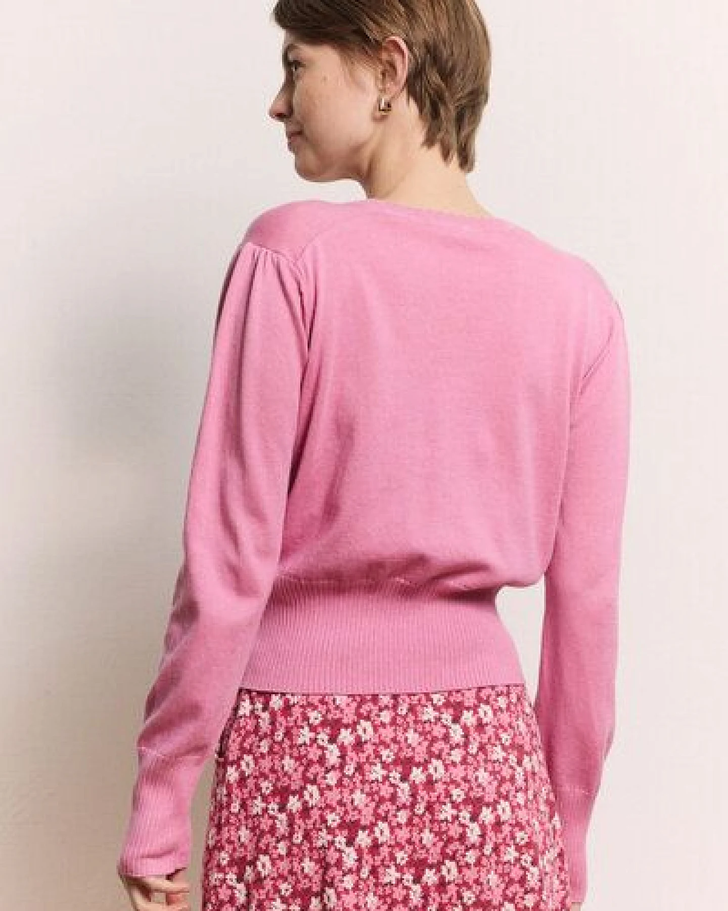 TRANQUILLO Strickjacke Linaa aus Bio-Baumwolle (1250001) – Ansicht 3