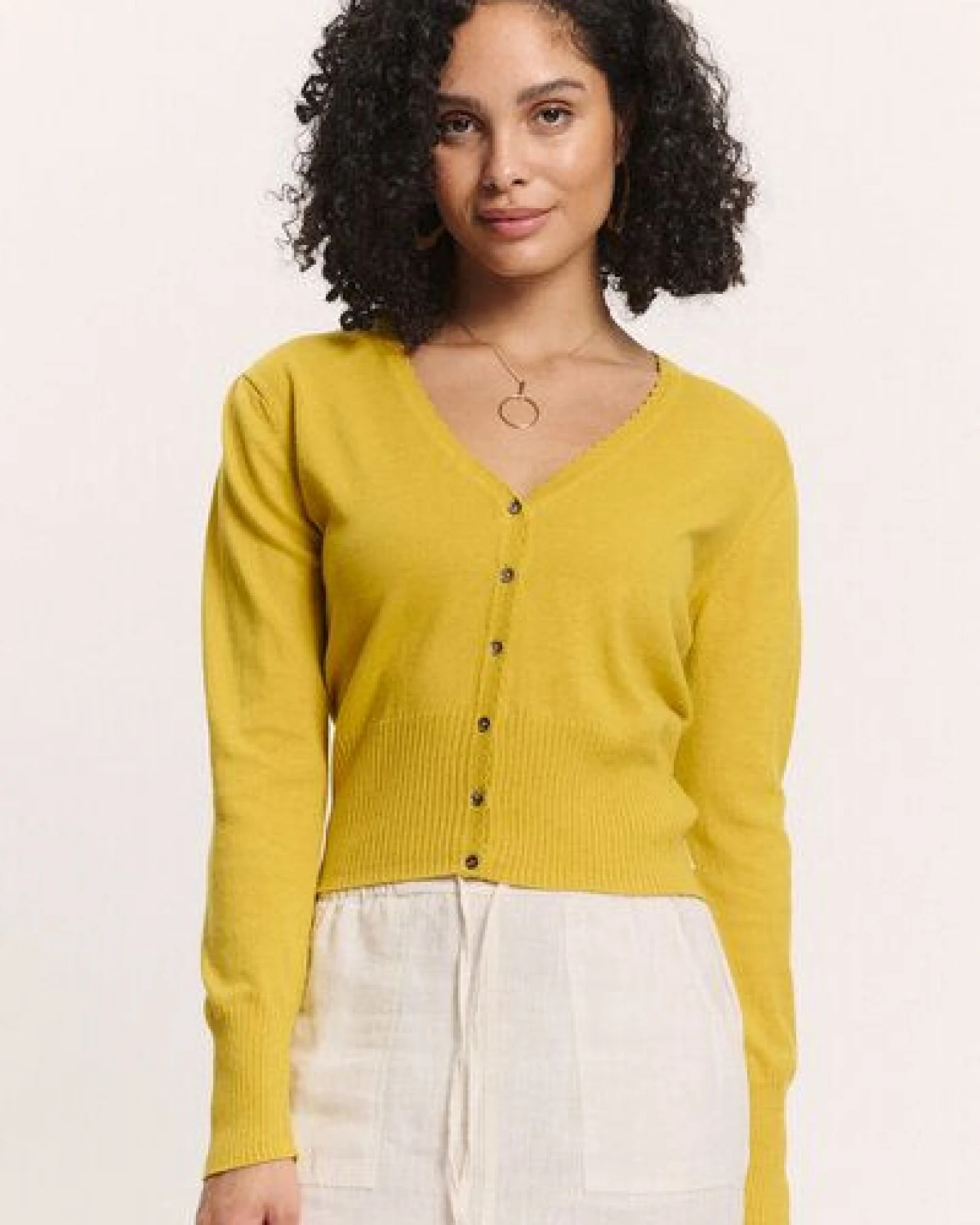 TRANQUILLO Strickjacke Linaa aus Bio-Baumwolle (1250001) – Ansicht 2