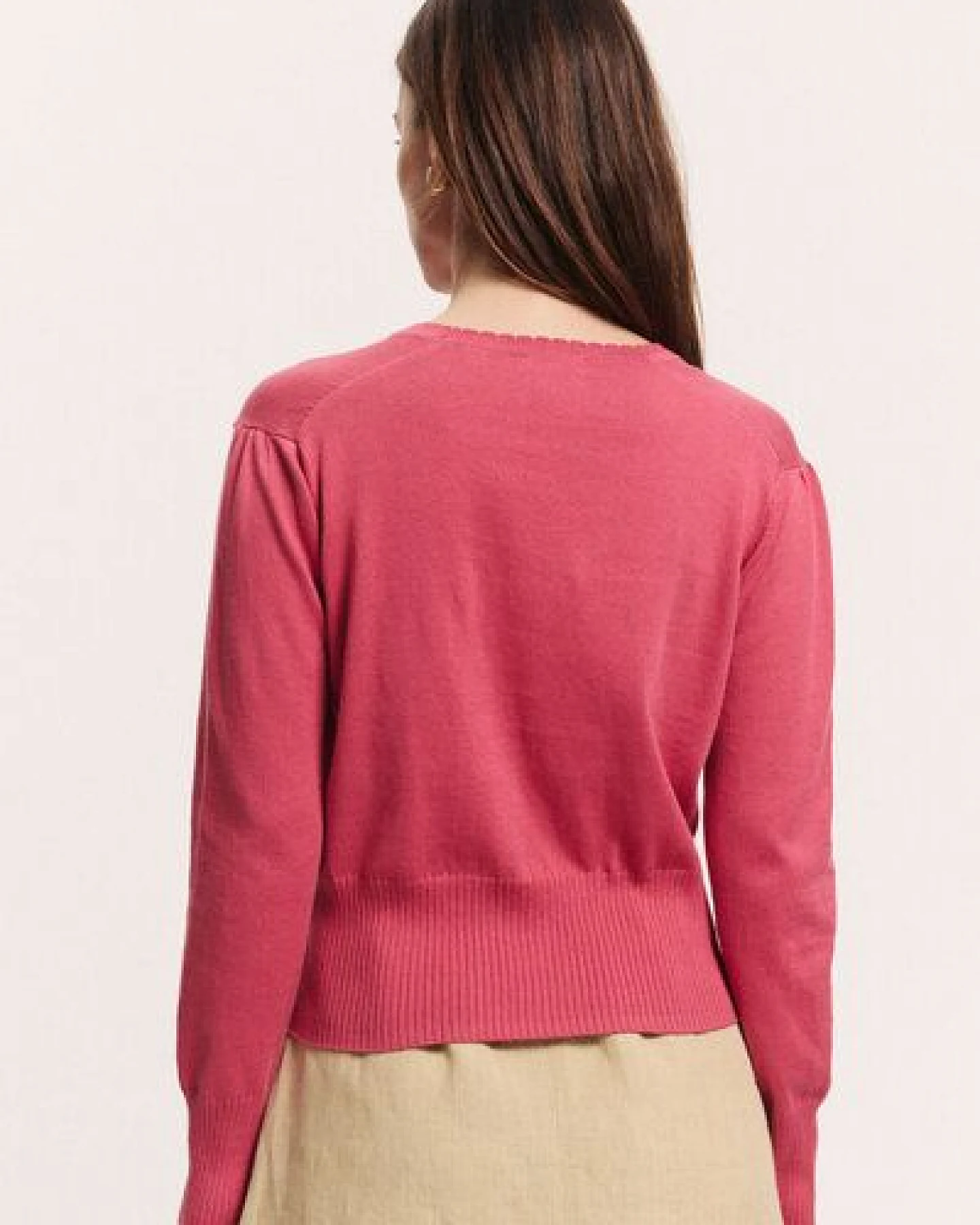 TRANQUILLO Strickjacke Linaa aus Bio-Baumwolle (1250001) – Ansicht 3