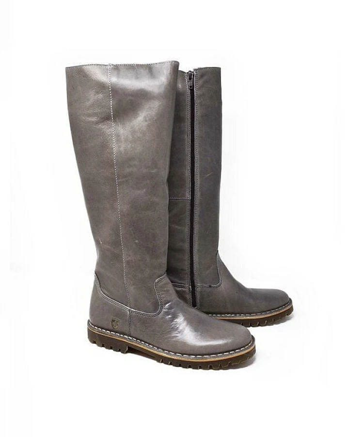 Grünbein Shoes Stiefel Anna grau