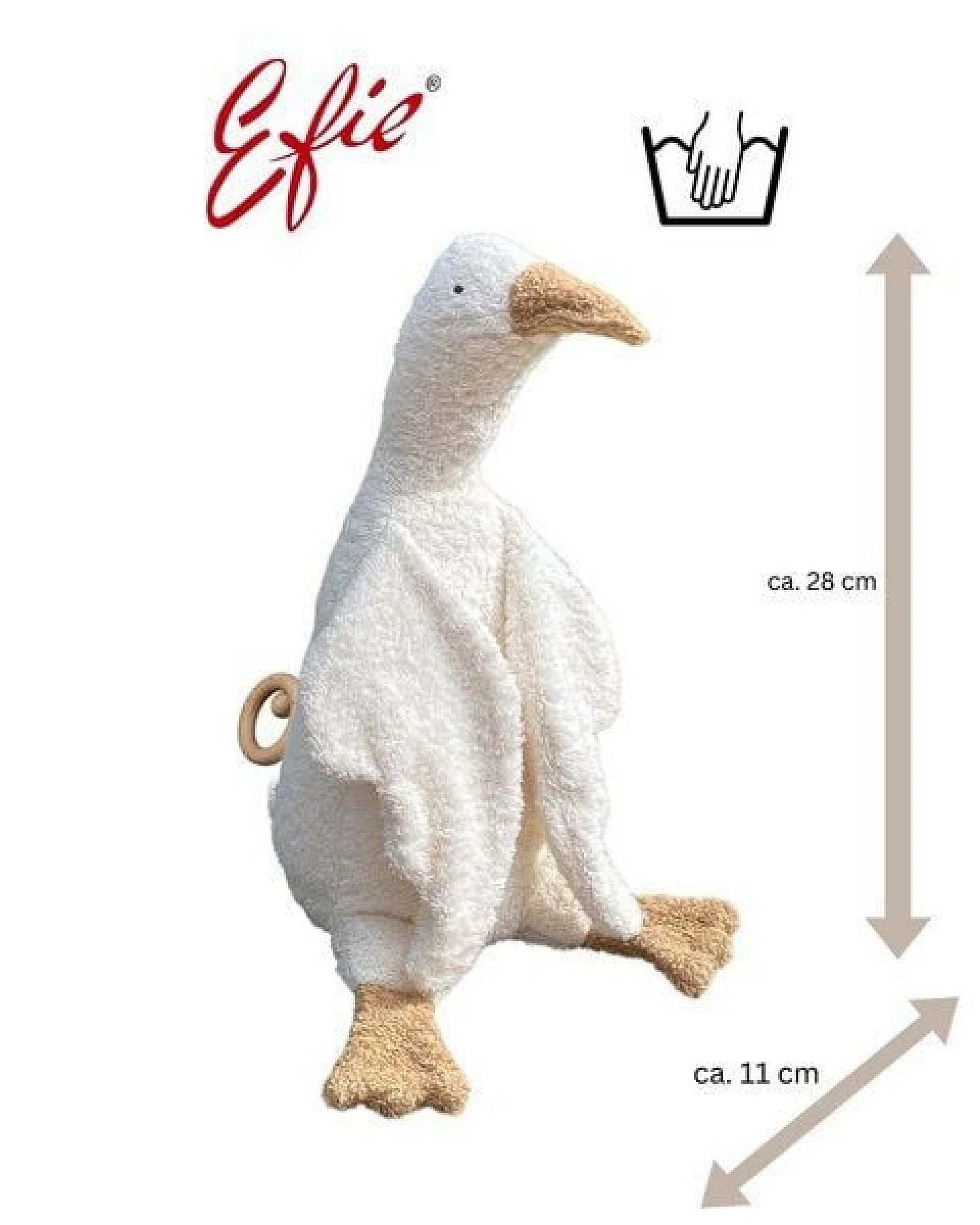 Efie Spieluhr Gans weiß – Ansicht 4