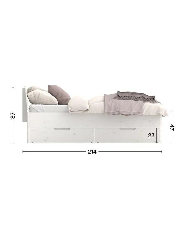 ekomia Bett Lade Storage