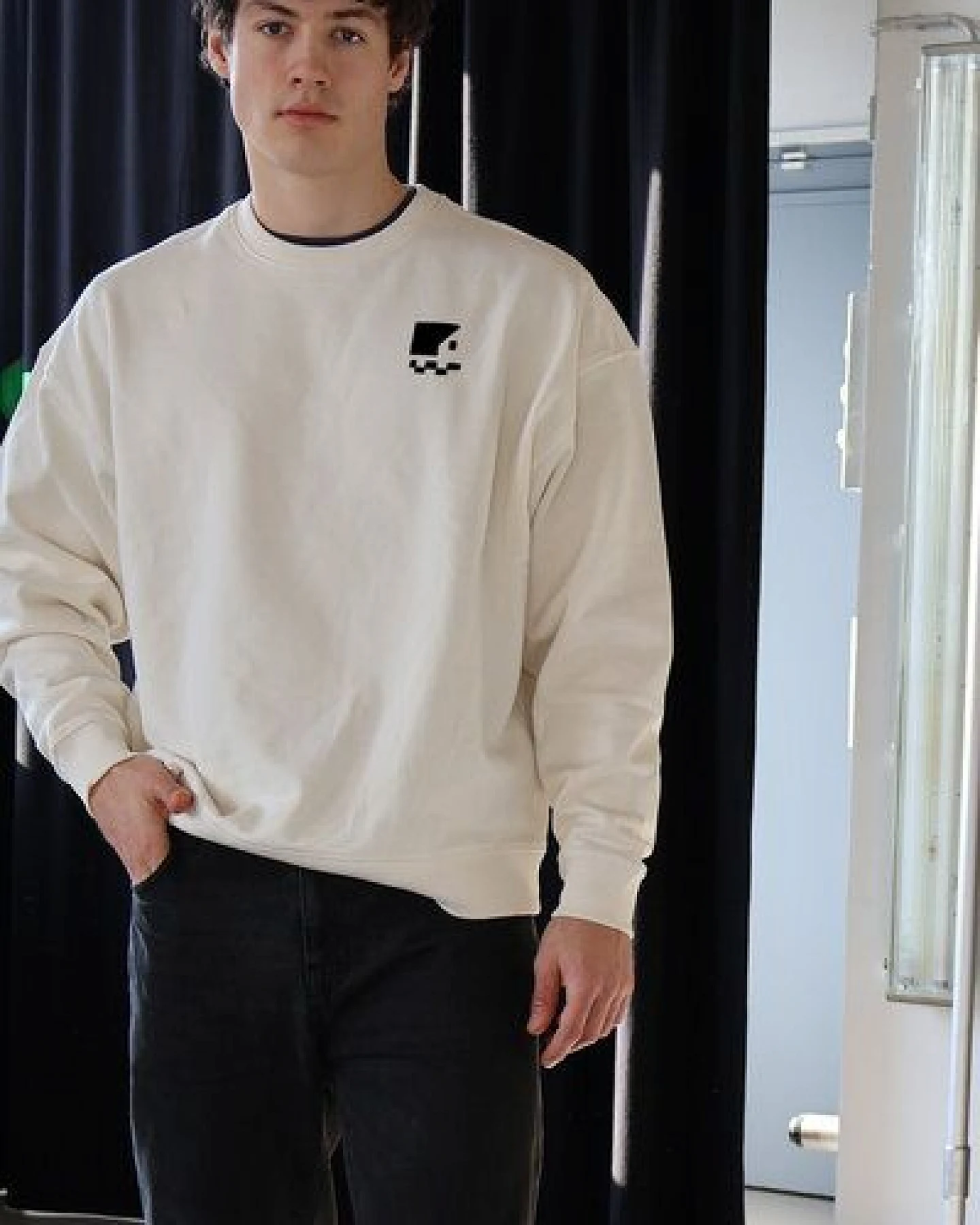 Kultgut Biofair- ESSENTIALS CREW Sweatshirt /Home Space – Ansicht 2