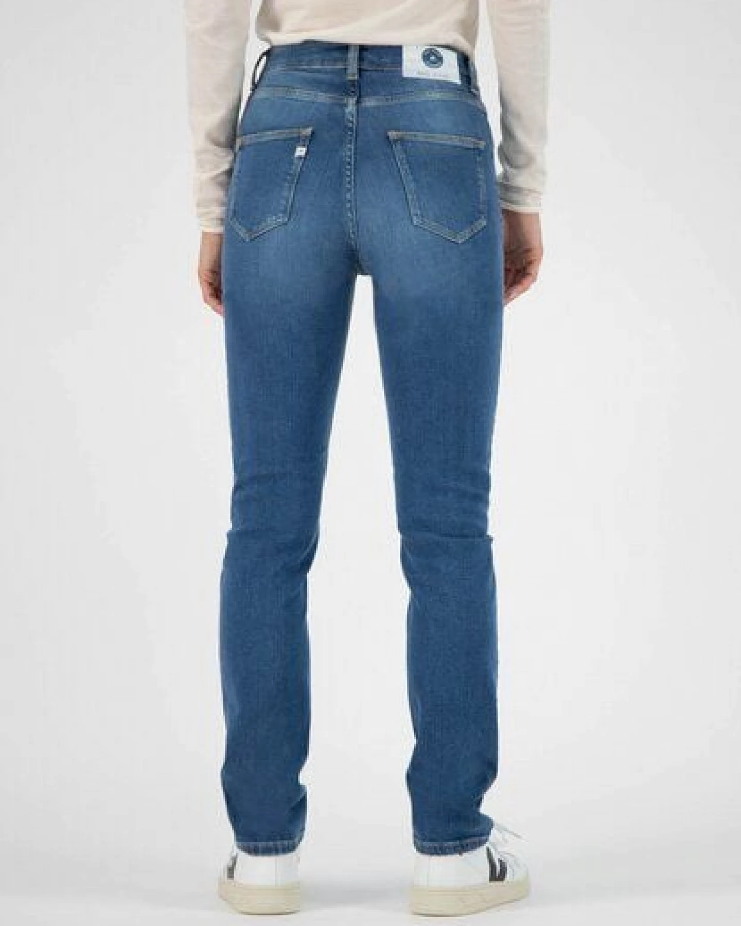 MUD Jeans Damen Jeans "Regular Swan - Authentic Indigo - rcy" – Ansicht 4