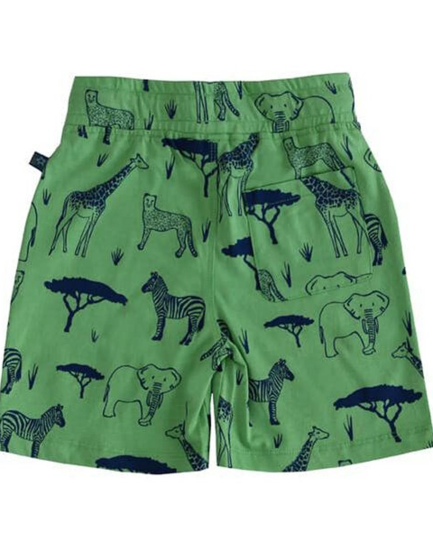 Enfant Terrible Shorts mit Safari Druck in green-navy – Ansicht 2