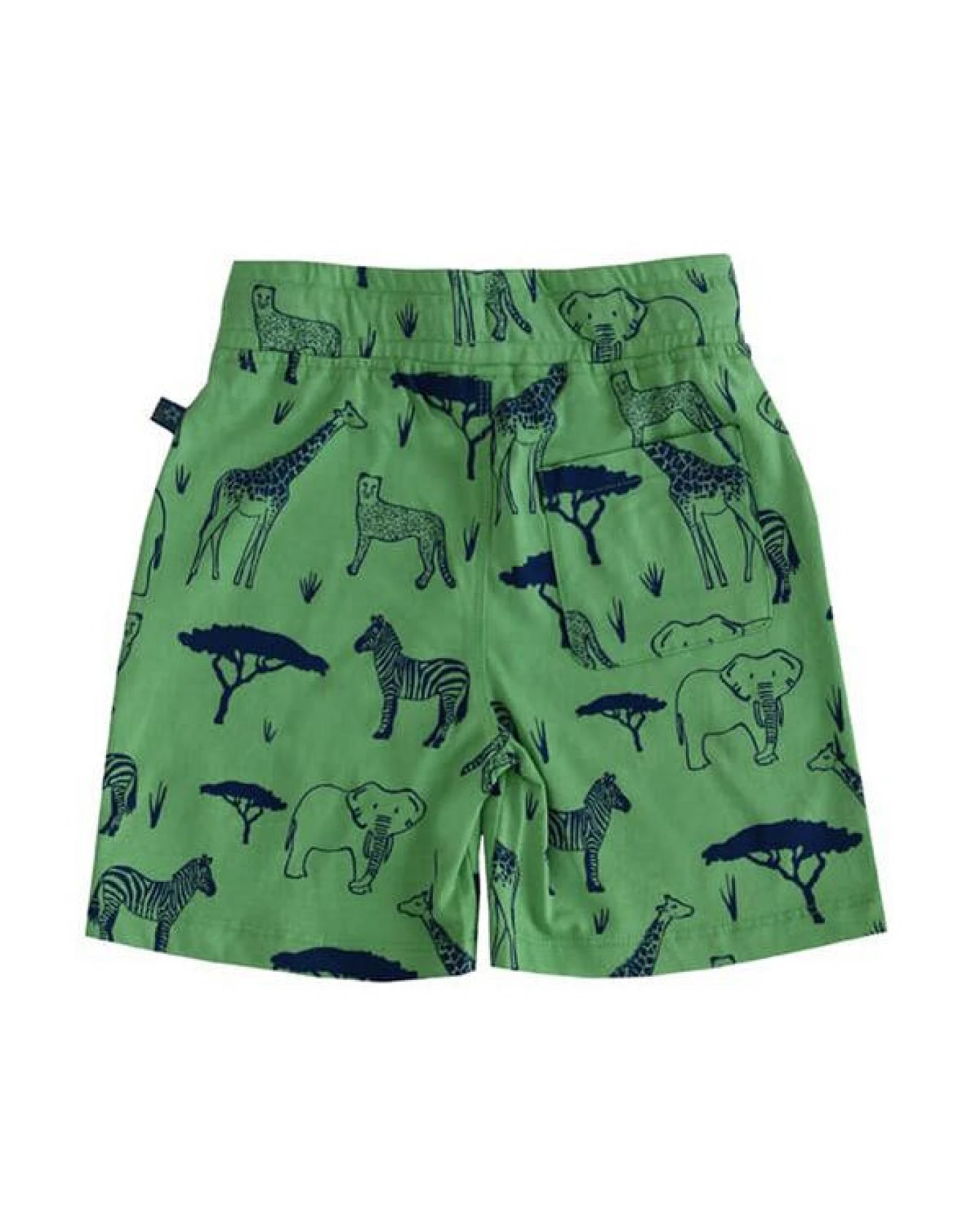 Enfant Terrible Shorts mit Safari Druck in green-navy – Ansicht 2