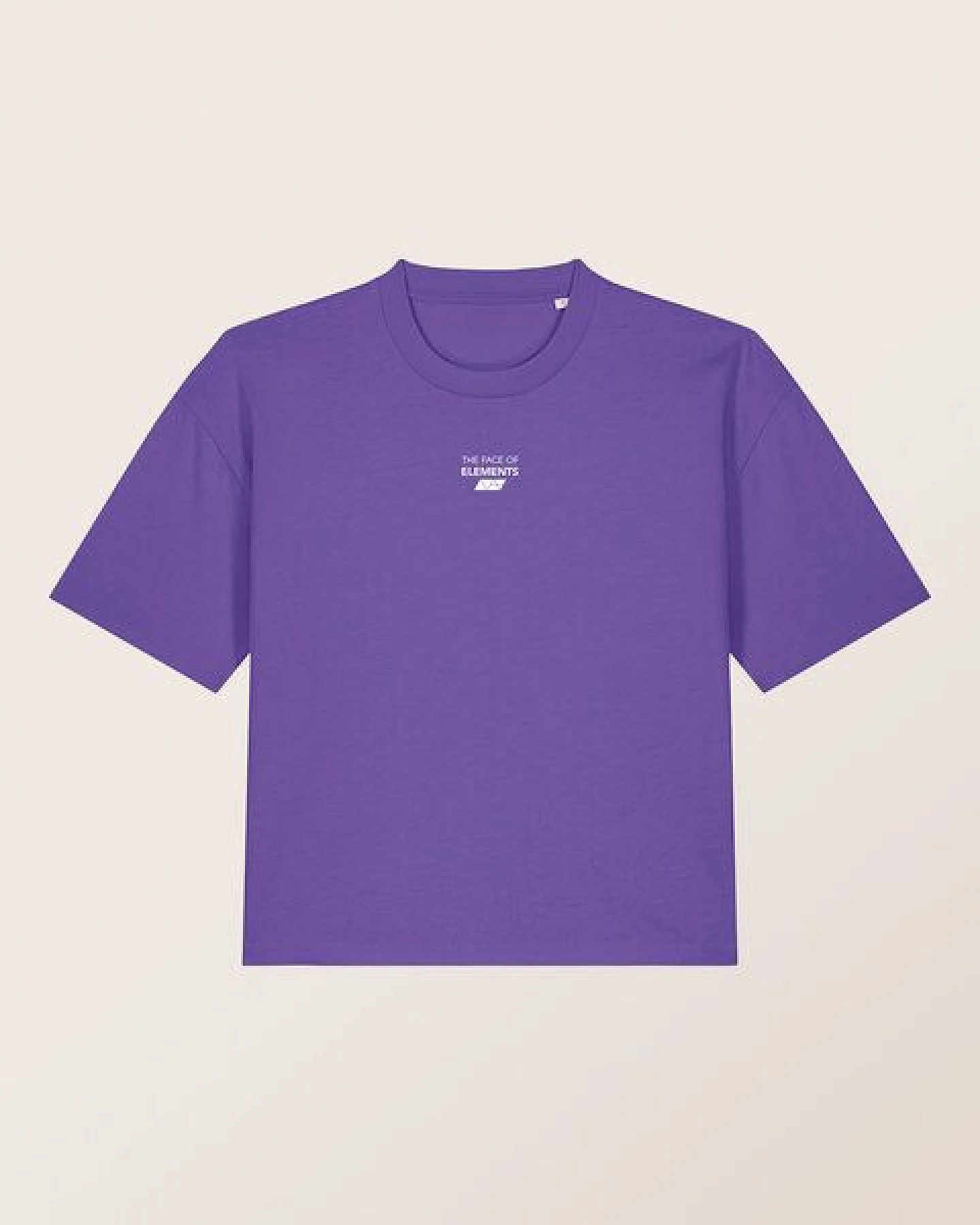 THE FACE OF ELEMENTS ESSENTIAL - RELAXED BOXY FIT T-SHIRT AUS 100% BIO-BAUMWOLLE – Ansicht 2