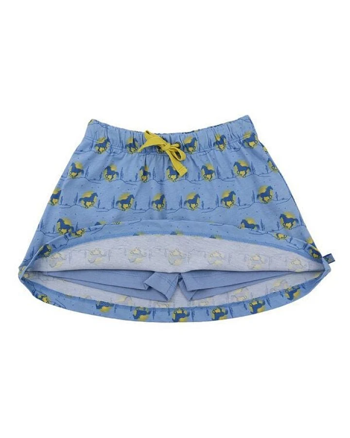 Enfant Terrible Skort (Hosenrock) Pferde hellblau