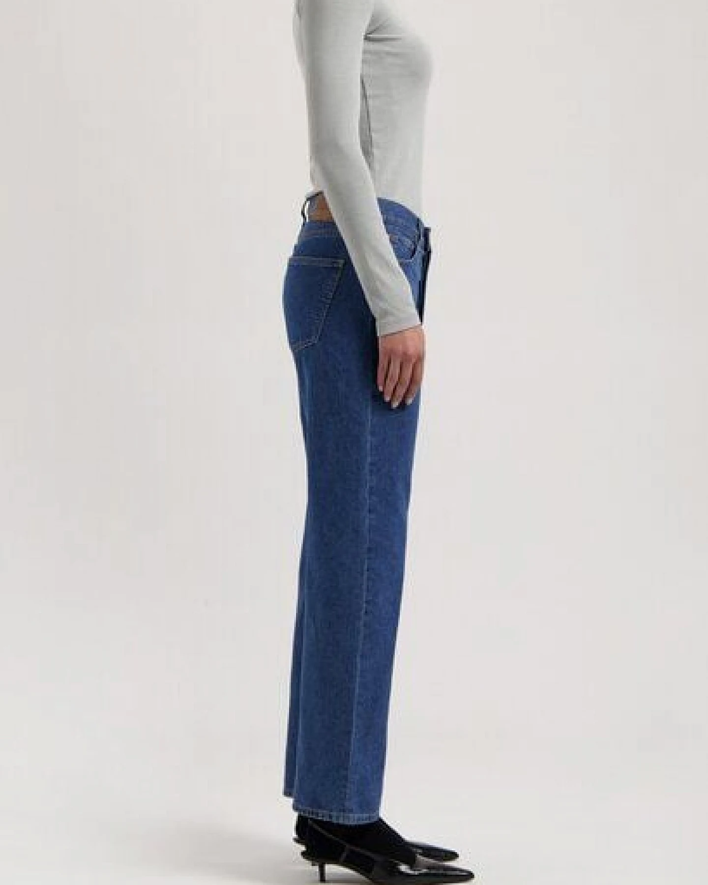 MUD Jeans Damen Jeans "Emma Low Loose - Medium Stone" – Ansicht 4