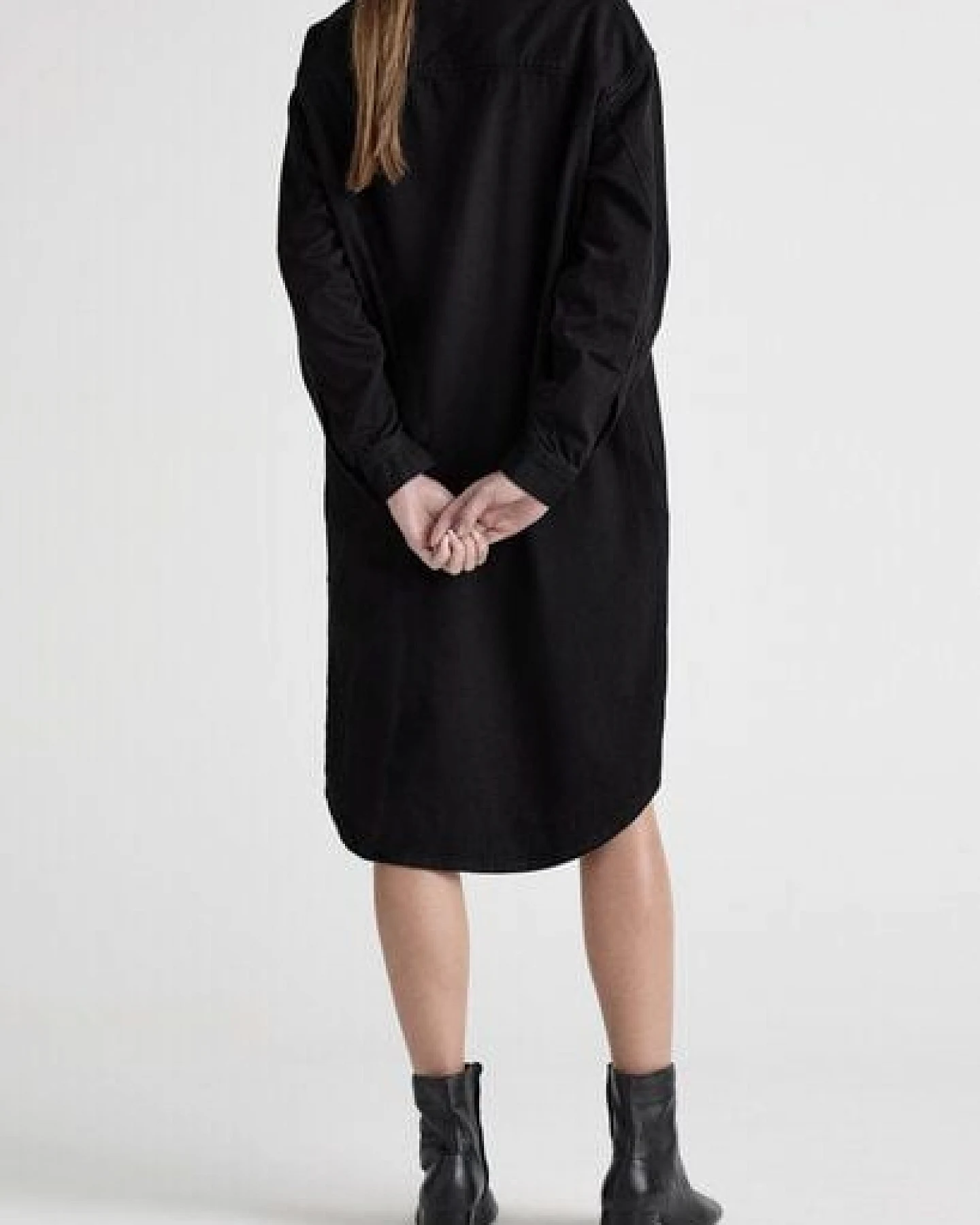 MUD Jeans Damen Jeans "Ella Denim Dress - BlackDip" – Ansicht 4