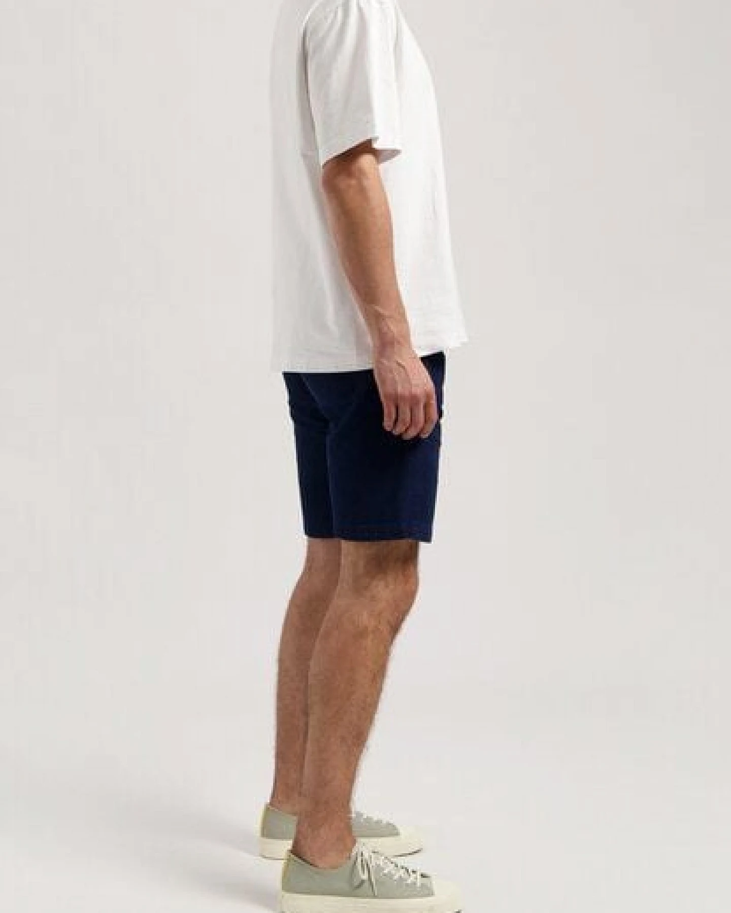 MUD Jeans Herren Shorts "Henry Denim Short - BlueDip" – Ansicht 3