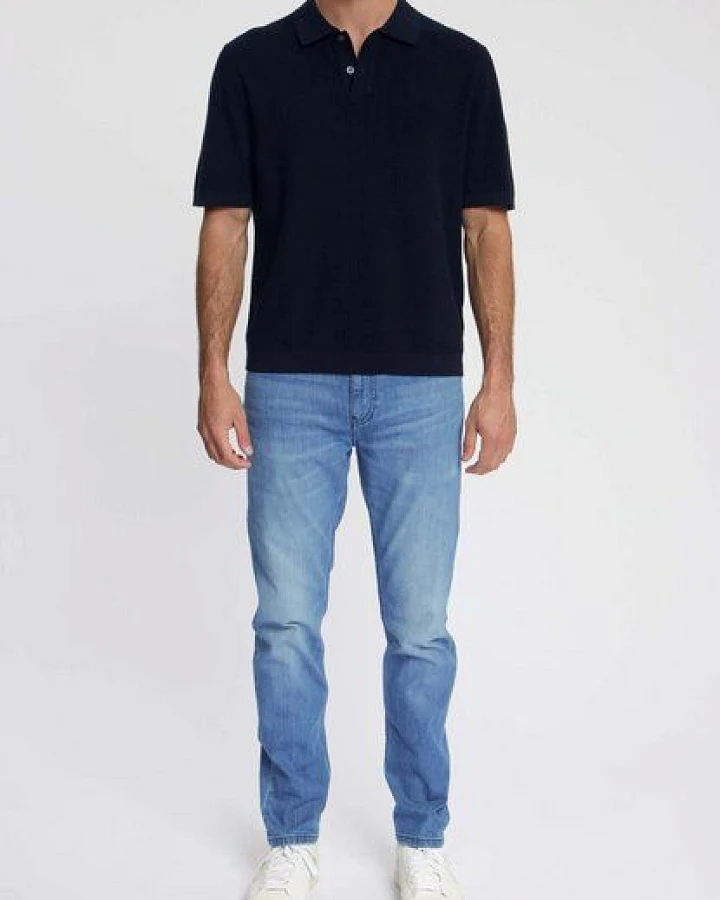 MUD Jeans Rick Mid Slim - Old Stone