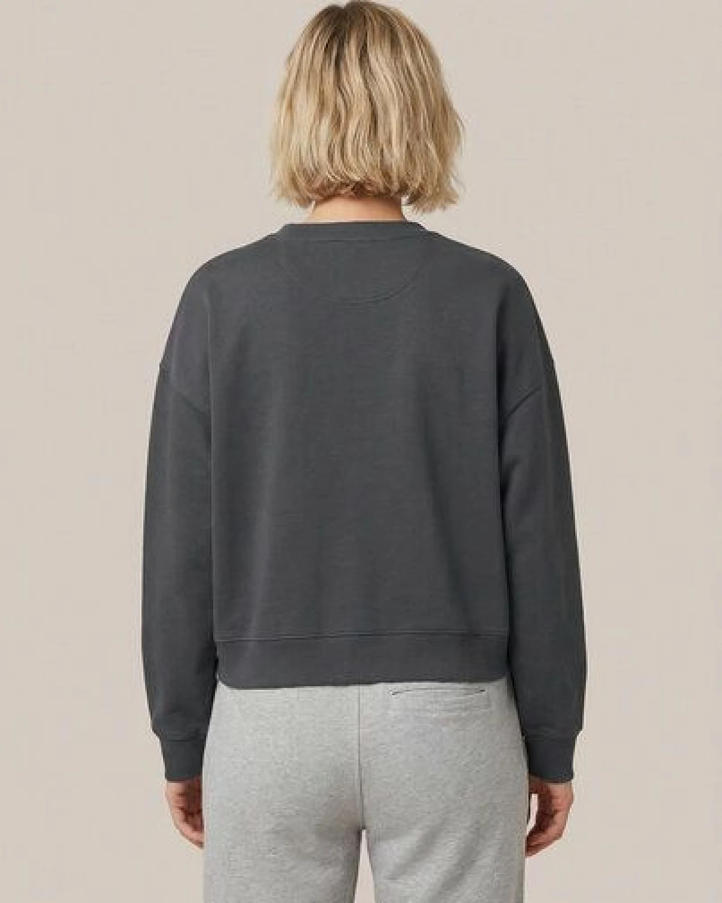 THE FACE OF ELEMENTS ESSENTIAL - RELAXED BOXY FIT SWEATSHIRT AUS 100% BIO-BAUMWOLLE – Ansicht 2