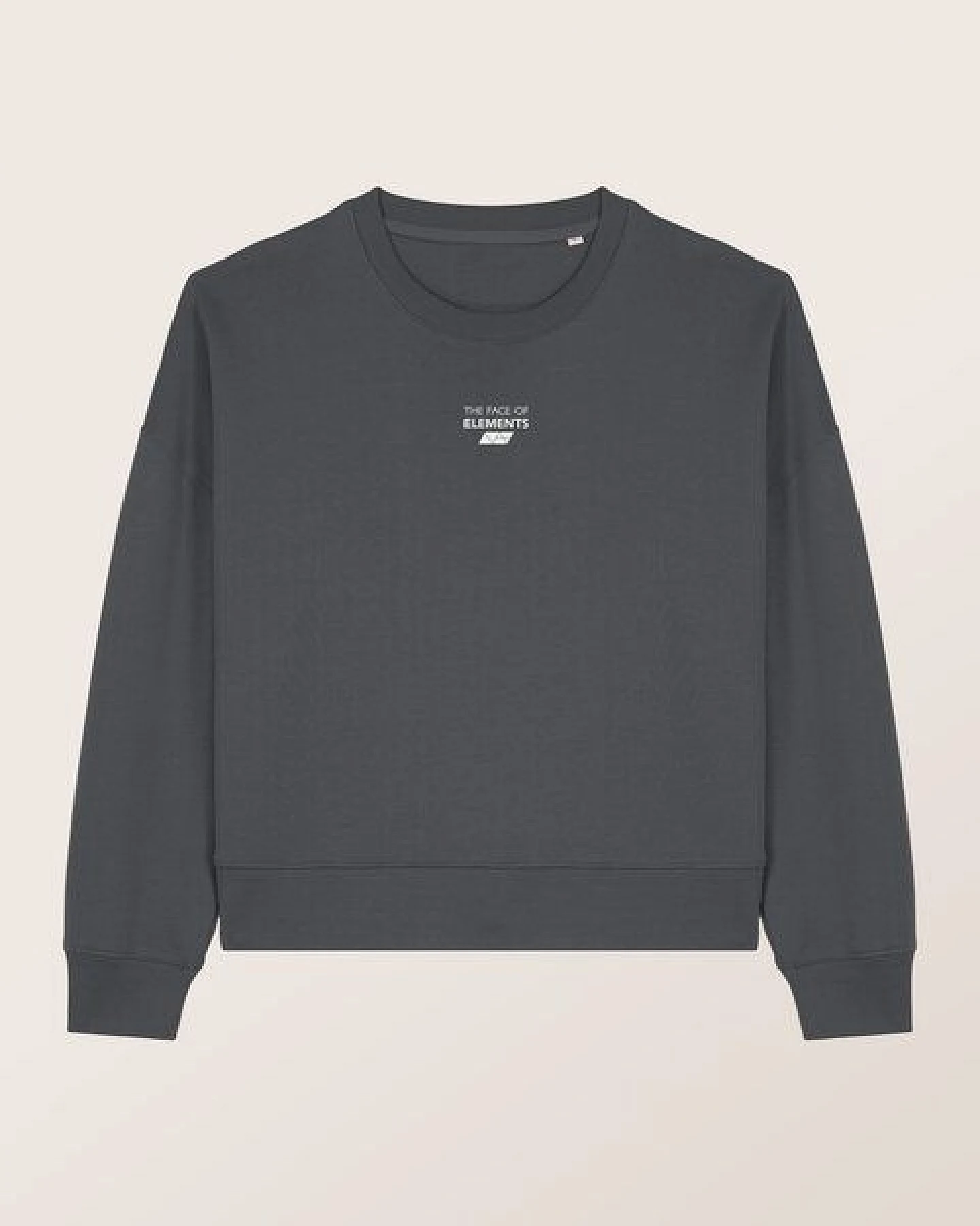 THE FACE OF ELEMENTS ESSENTIAL - RELAXED BOXY FIT SWEATSHIRT AUS 100% BIO-BAUMWOLLE – Ansicht 3