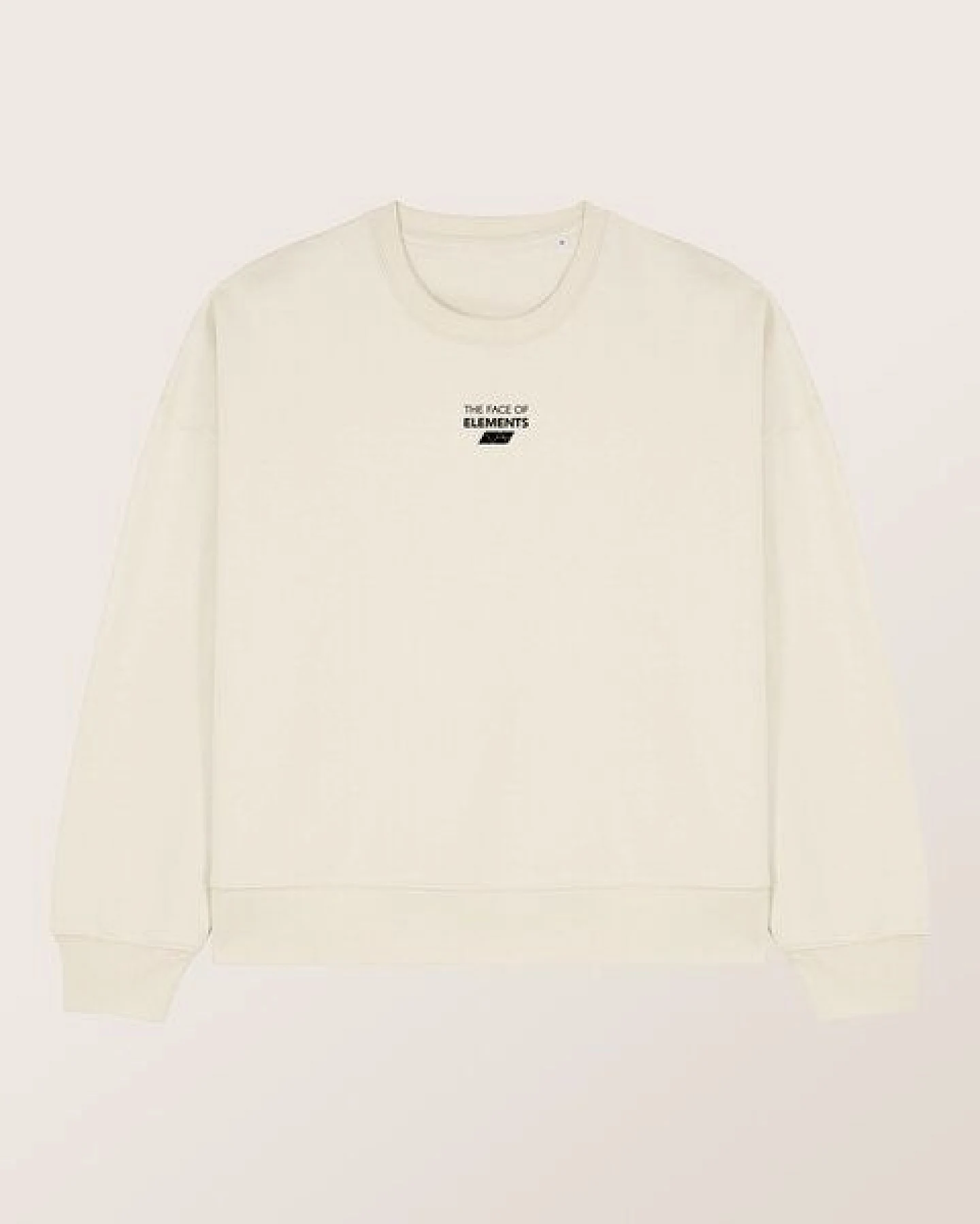 THE FACE OF ELEMENTS ESSENTIAL - RELAXED BOXY FIT SWEATSHIRT AUS 100% BIO-BAUMWOLLE – Ansicht 3