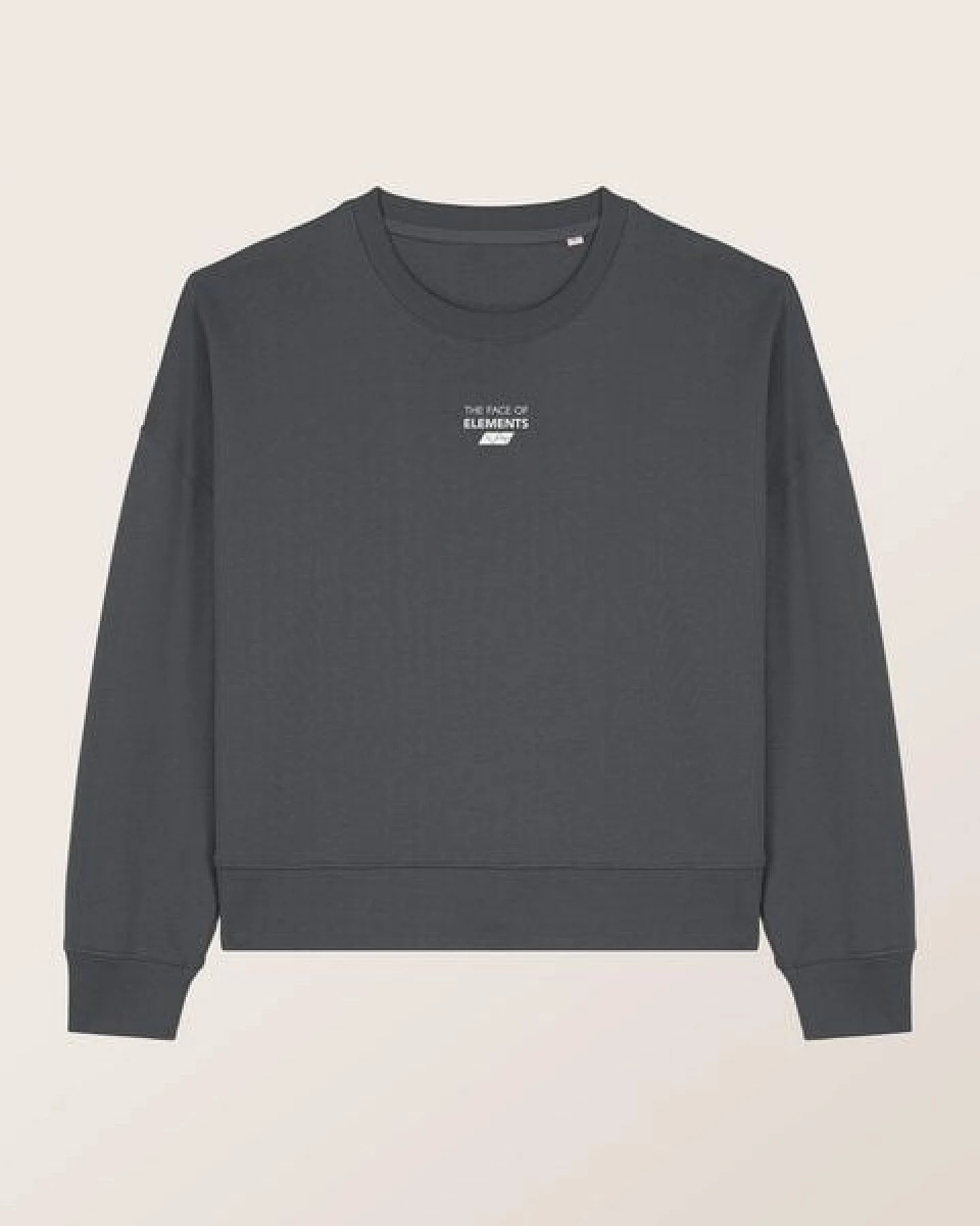 THE FACE OF ELEMENTS ESSENTIAL - RELAXED BOXY FIT SWEATSHIRT AUS 100% BIO-BAUMWOLLE – Ansicht 3