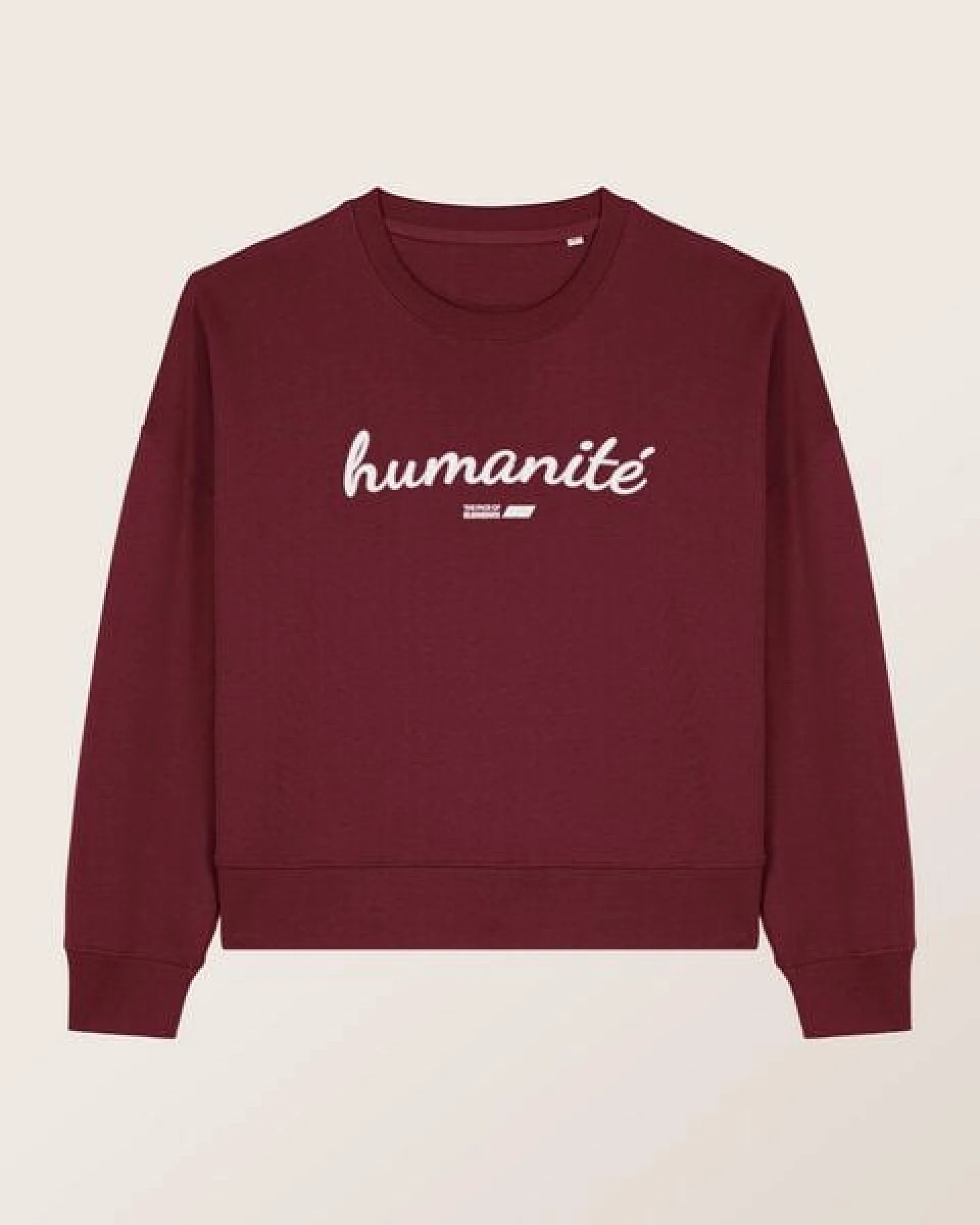 THE FACE OF ELEMENTS HUMANITÈ - RELAXED BOXY FIT SWEATSHIRT AUS 100% BIO-BAUMWOLLE – Ansicht 3