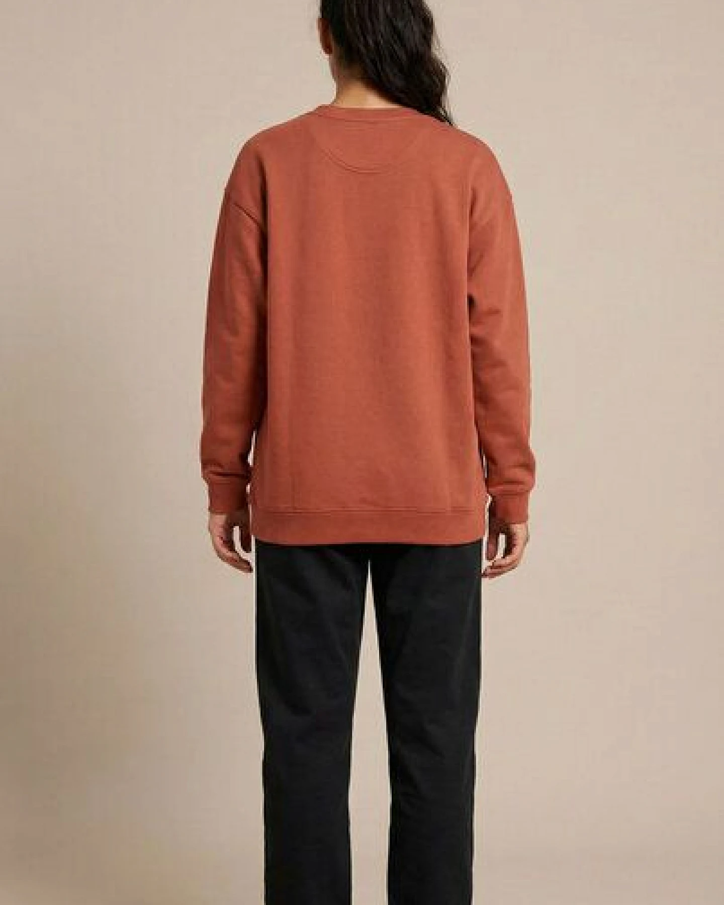 THE FACE OF ELEMENTS ELEMENT - OVERSIZED FIT SWEATSHIRT AUS 100% BIO-BAUMWOLLE – Ansicht 3