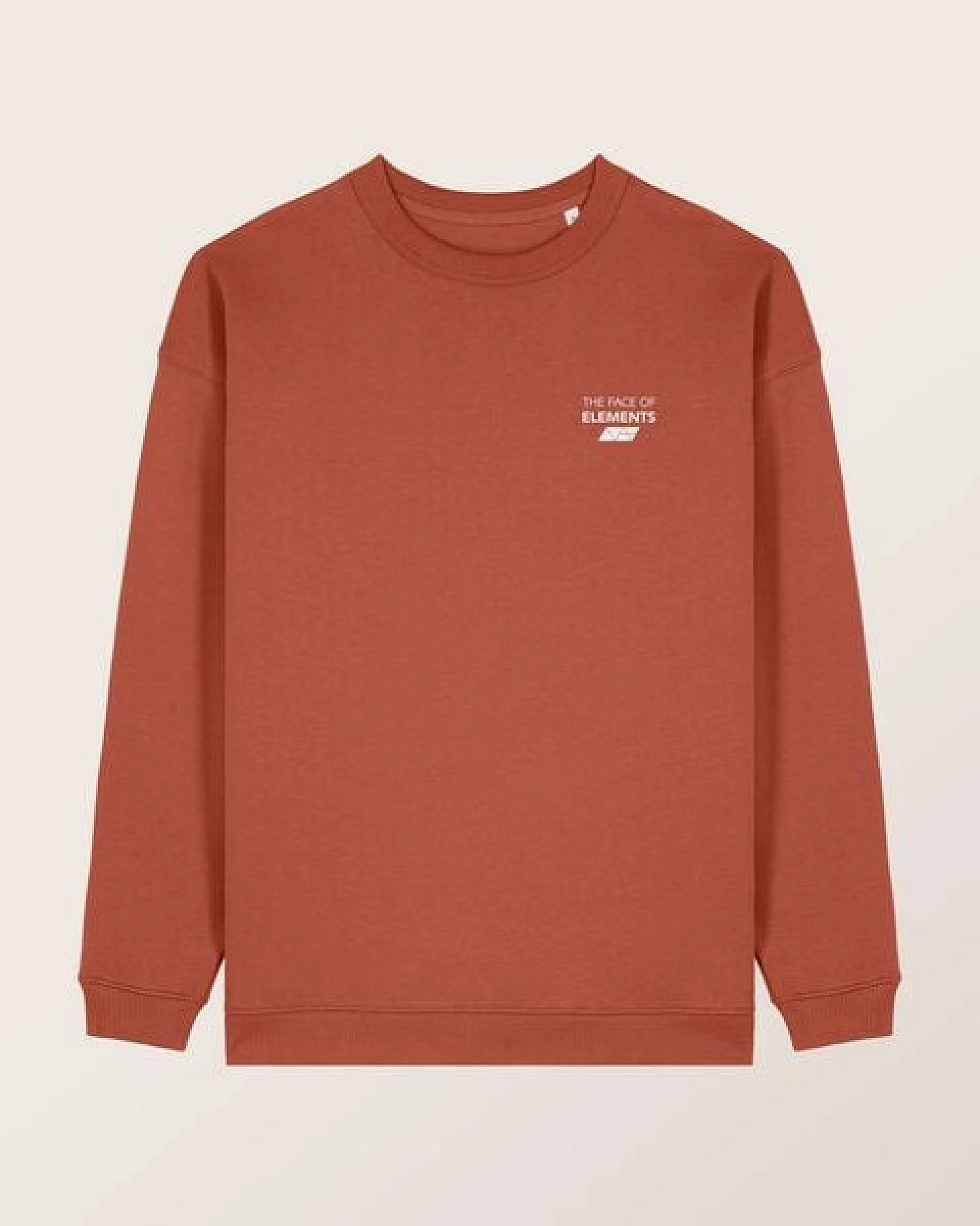 THE FACE OF ELEMENTS ELEMENT - OVERSIZED FIT SWEATSHIRT AUS 100% BIO-BAUMWOLLE – Ansicht 4