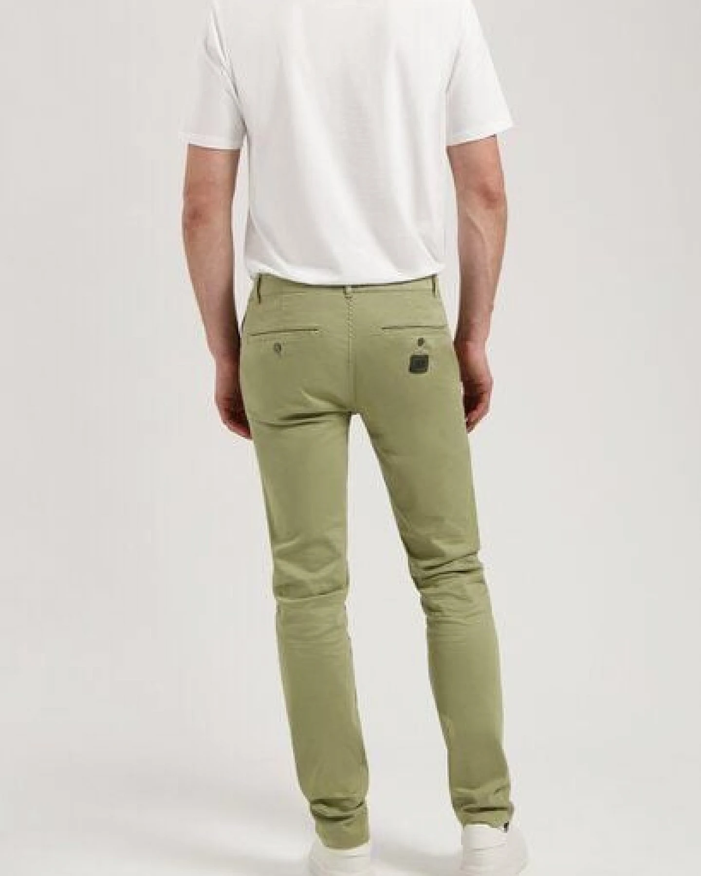 MUD Jeans Unisex Jeans "Scott Mid Tapered - Rustic Green" – Ansicht 3
