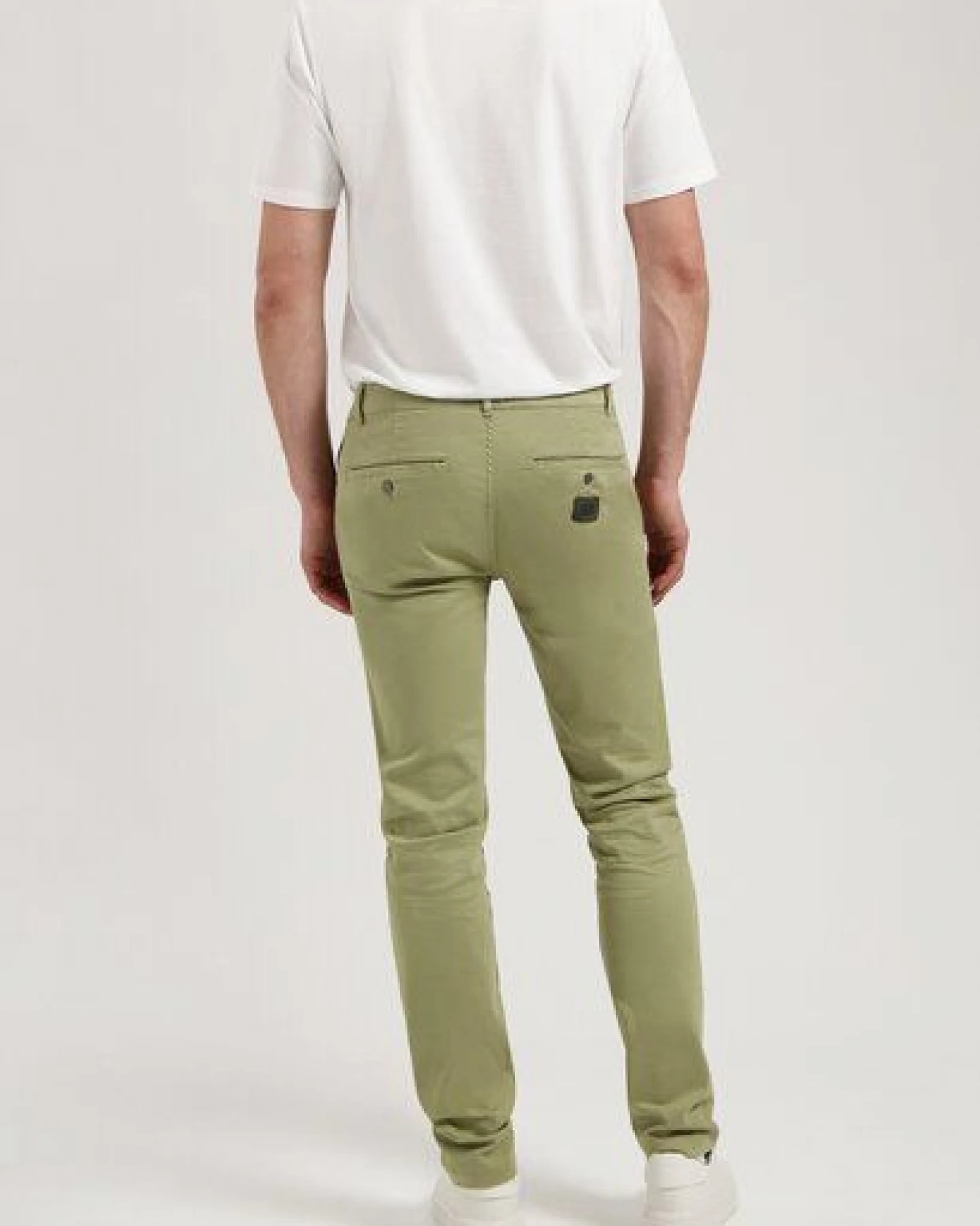 MUD Jeans Unisex Jeans "Scott Mid Tapered - Rustic Green" – Ansicht 3