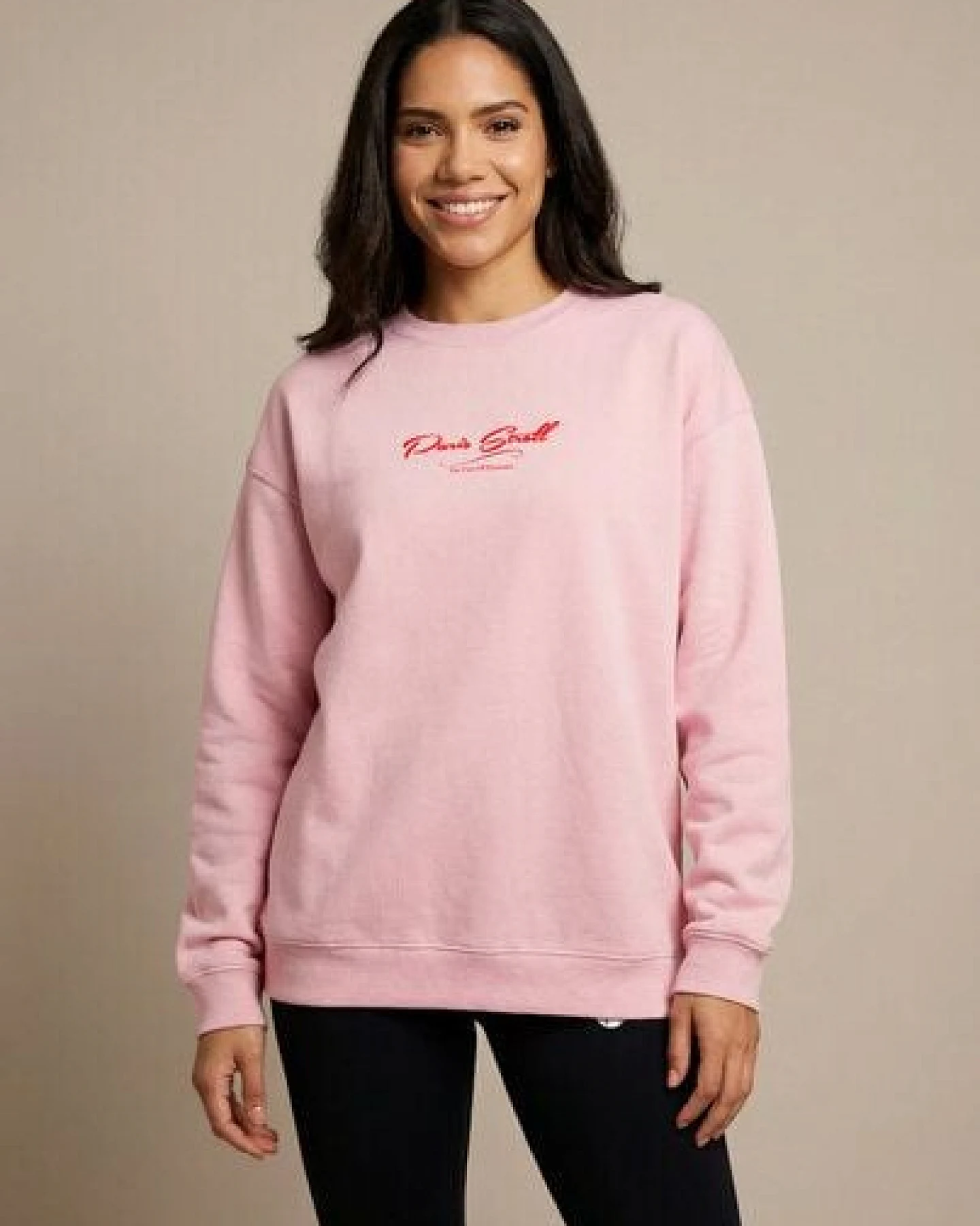 THE FACE OF ELEMENTS PARIS STROLL - OVERSIZED FIT SWEATSHIRT AUS 100% BIO-BAUMWOLLE – Ansicht 3