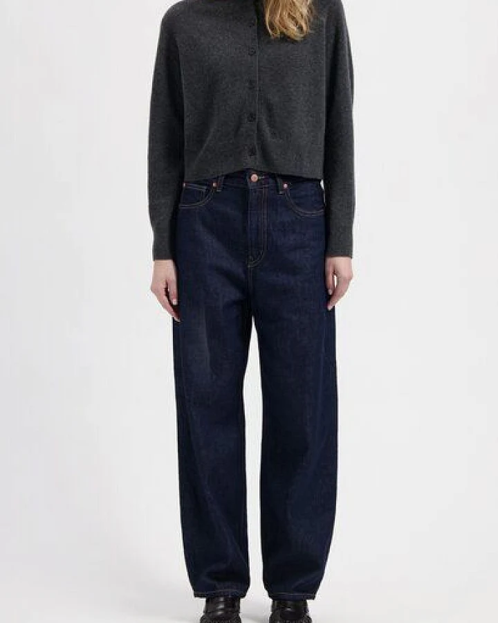 MUD Jeans Unisex Jeans "Brooke High Barrel - Dry"
