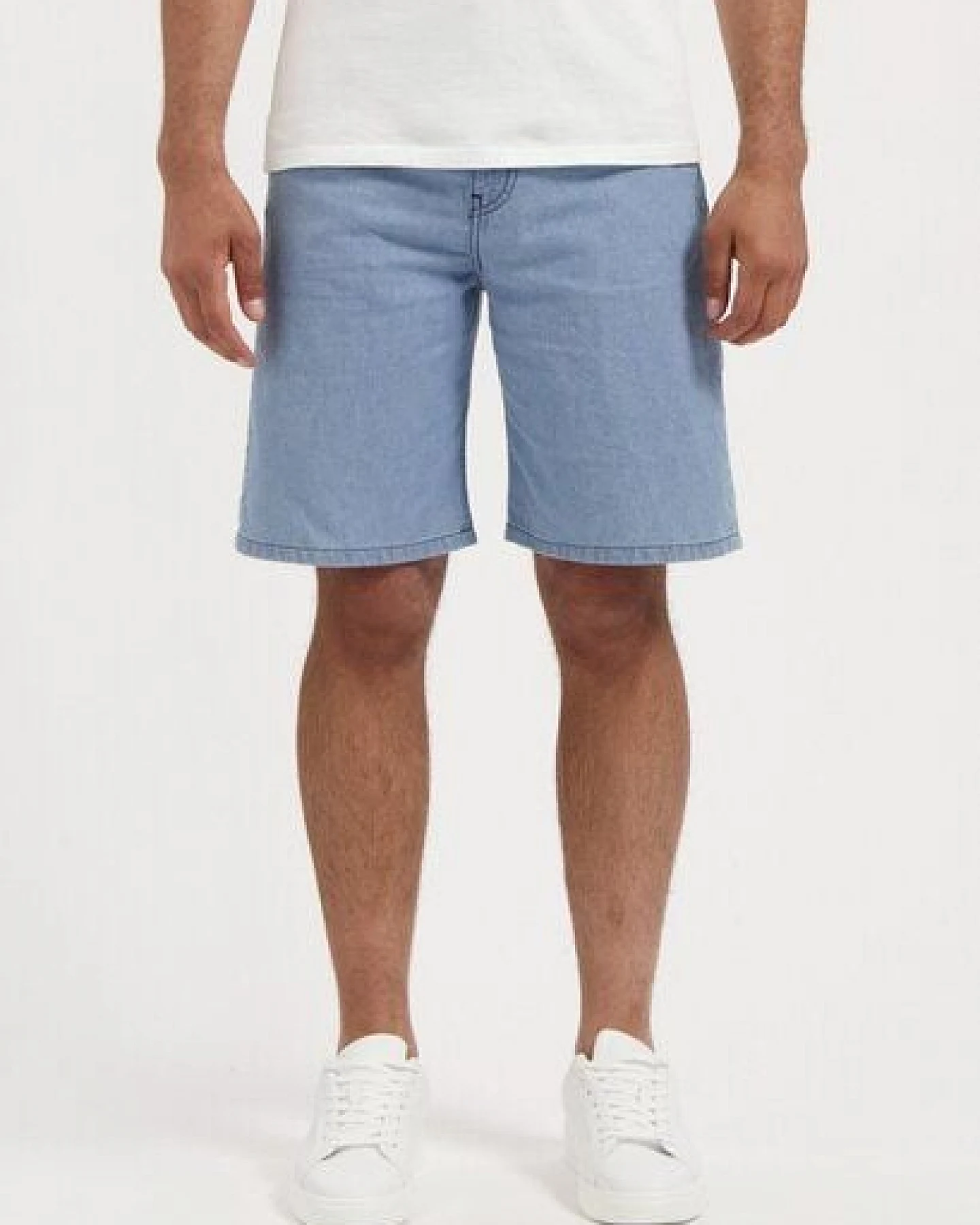 MUD Jeans Herren Jeans "James Summer Short - Stone Vintage" – Ansicht 4