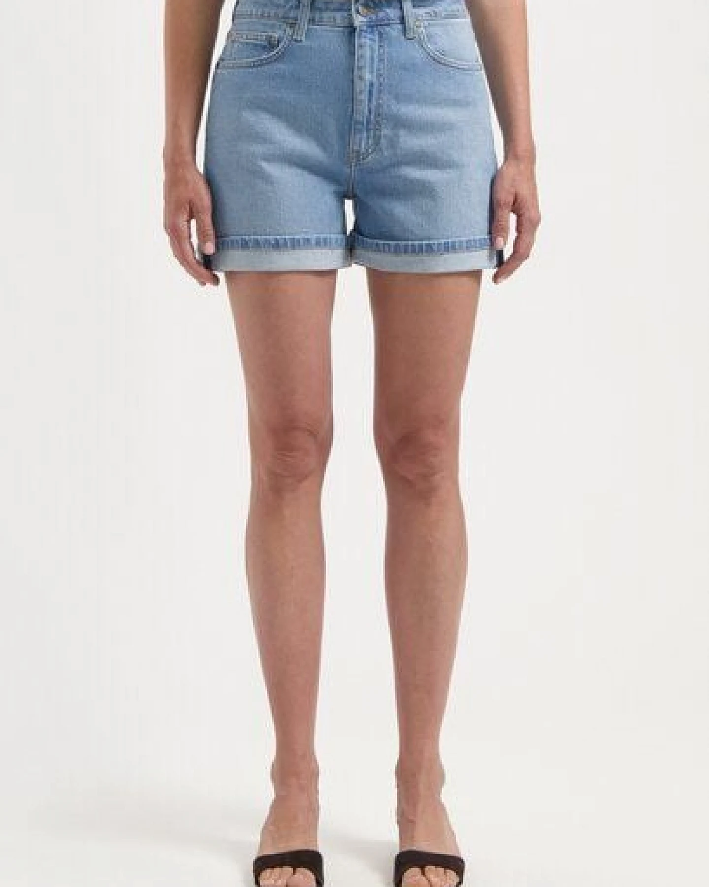 MUD Jeans Damen Jeans "Jazz Short - Light Stone Vintage" – Ansicht 4