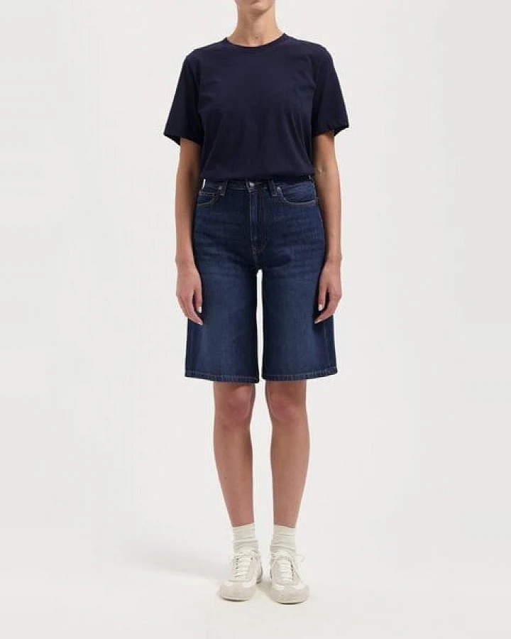 MUD Jeans Damen Jeans "Roxy Short - Faded Vintage"
