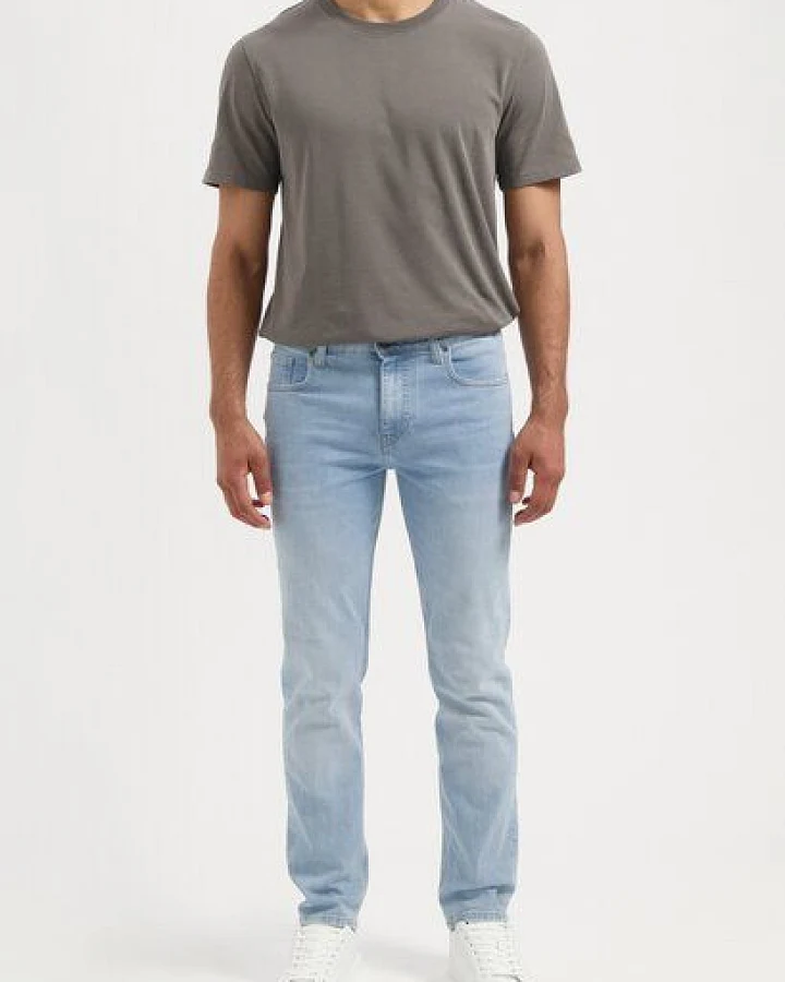 MUD Jeans Herren Jeans "Bryce Mid Straight - Light Aged"