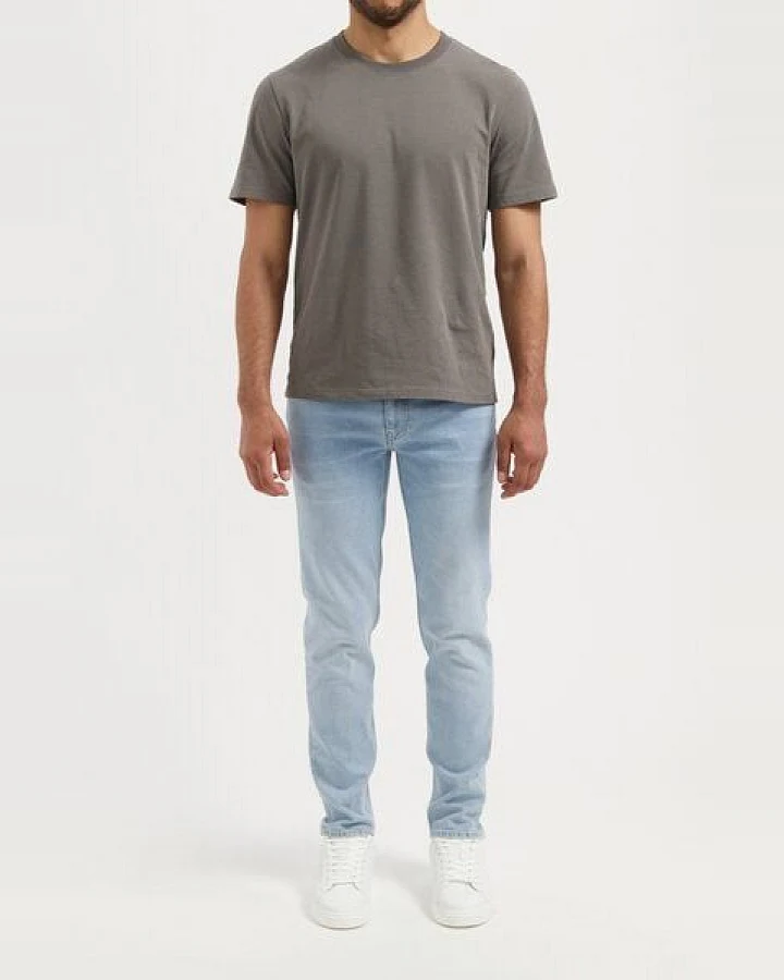 MUD Jeans Herren Jeans "Dunn Low Tapered - Light Aged"