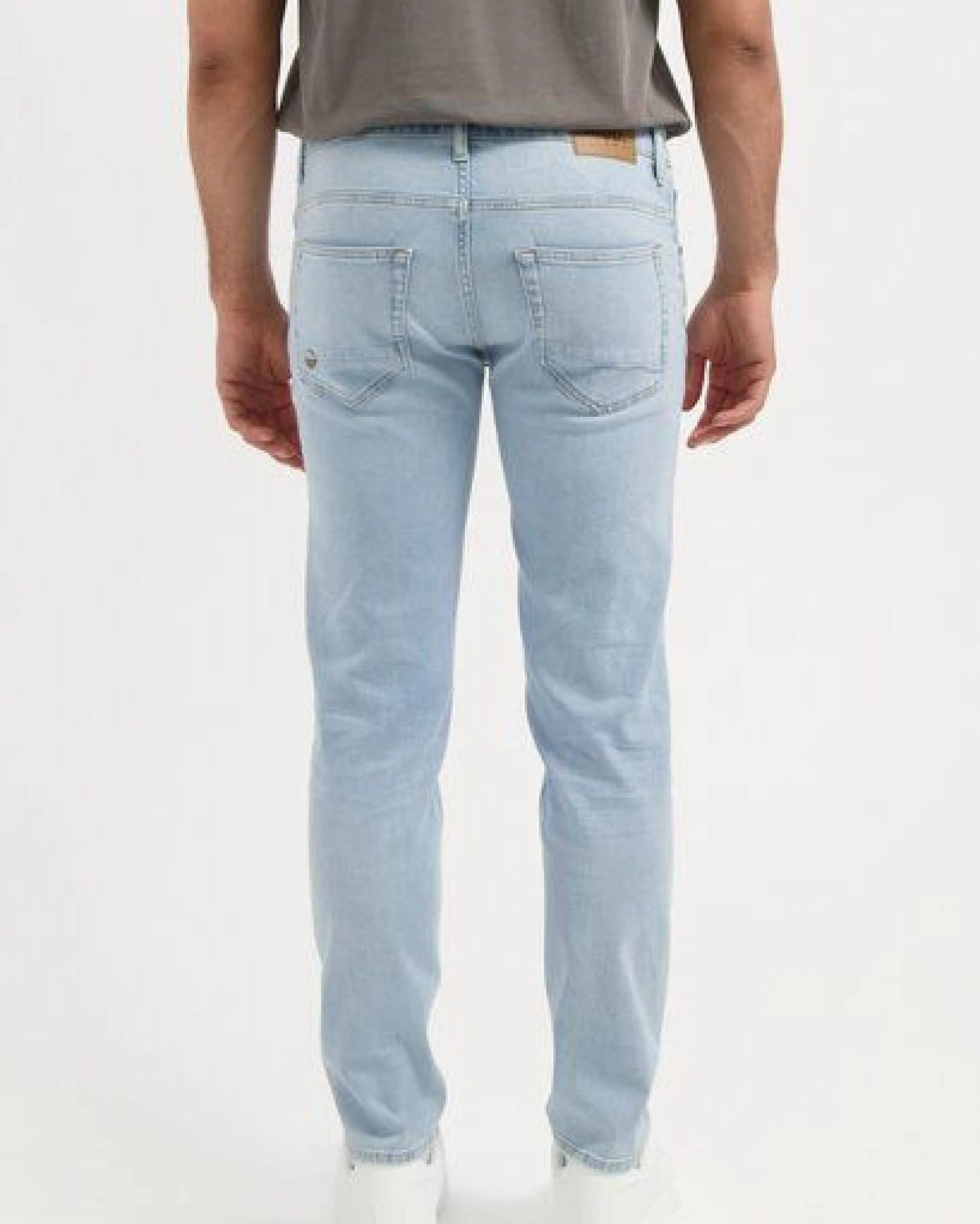 MUD Jeans Herren Jeans "Dunn Low Tapered - Light Aged" – Ansicht 4