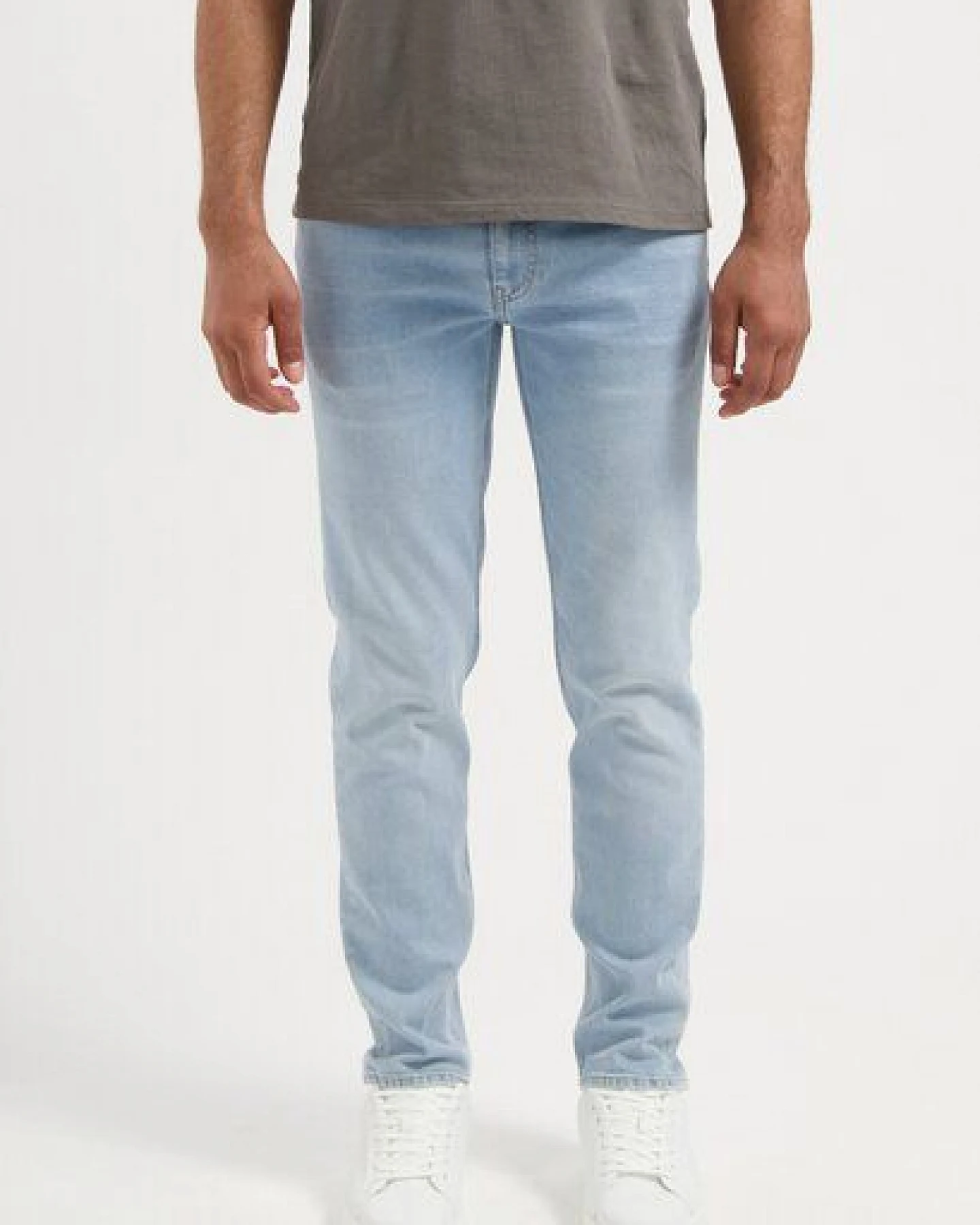 MUD Jeans Herren Jeans "Dunn Low Tapered - Light Aged" – Ansicht 3