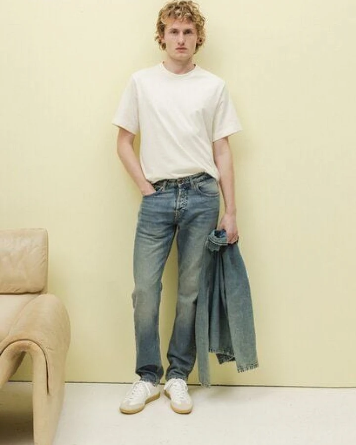 MUD Jeans Herren Jeans "Hank Mid Tapered - Earth Vintage"
