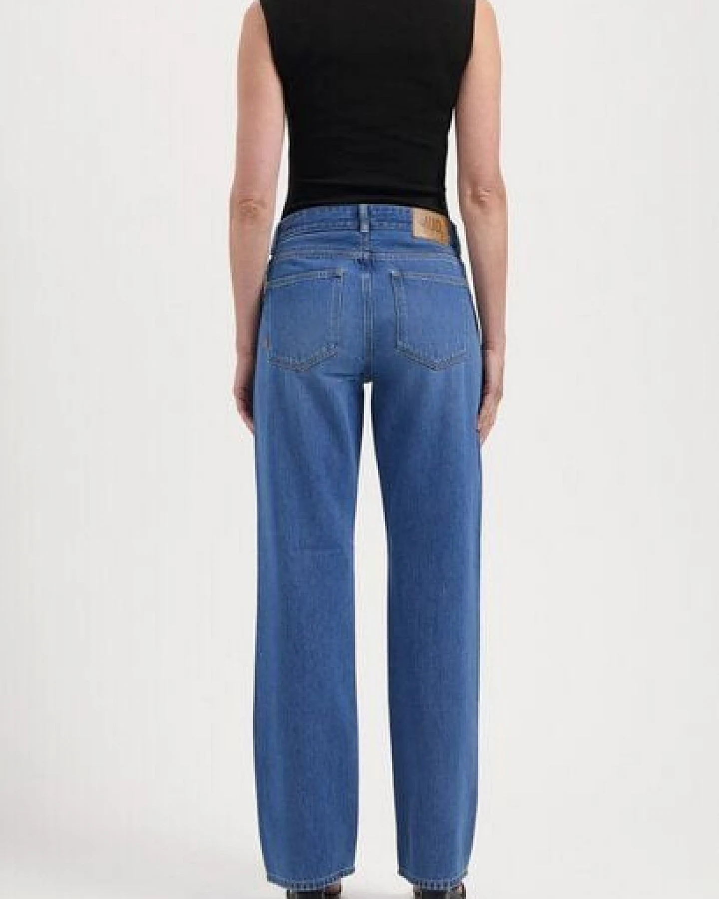 MUD Jeans Damen Jeans "Jamie Mid Loose Flow - Medium Vintage Stone" – Ansicht 3