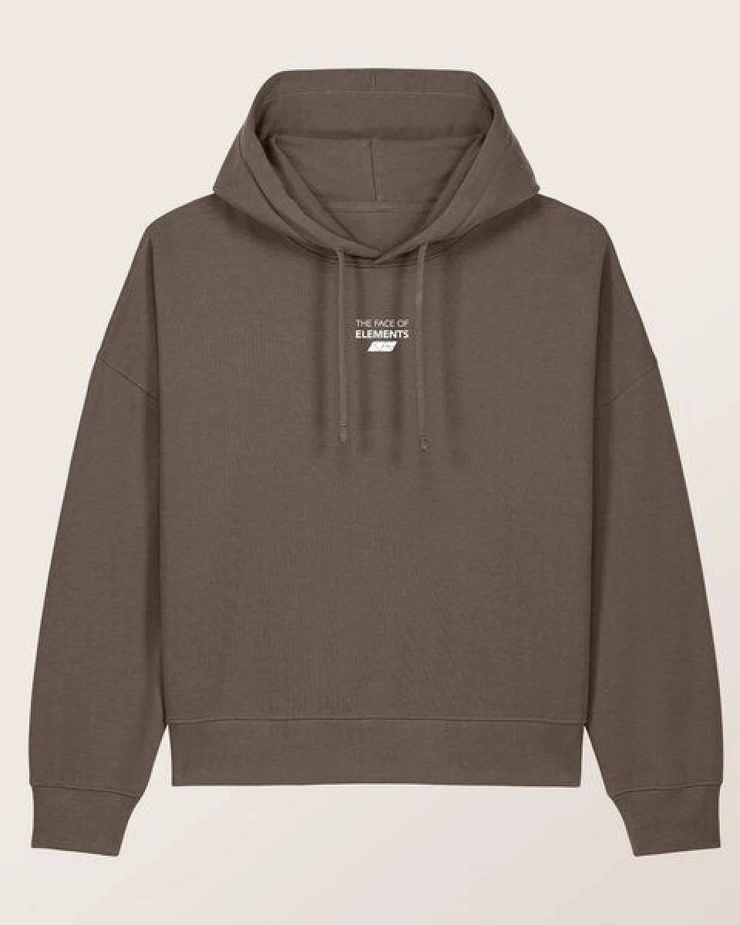 THE FACE OF ELEMENTS ESSENTIAL - RELAXED BOXY FIT HOODIE AUS 100% BIO-BAUMWOLLE – Ansicht 3