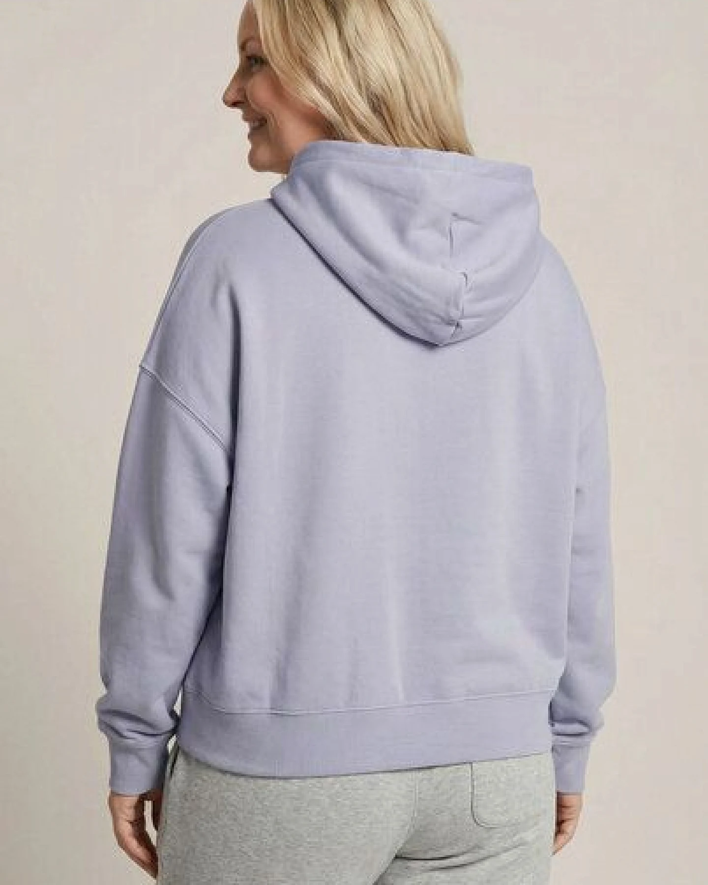 THE FACE OF ELEMENTS ESSENTIAL - RELAXED BOXY FIT HOODIE AUS 100% BIO-BAUMWOLLE – Ansicht 2