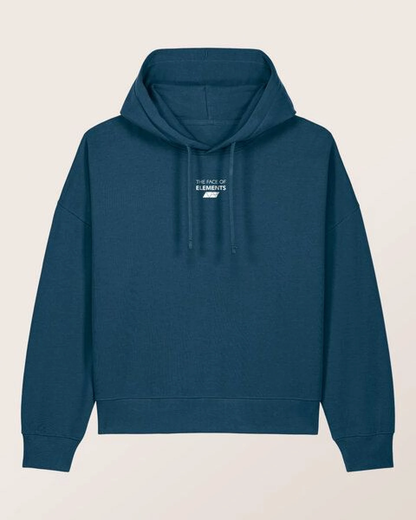 THE FACE OF ELEMENTS ESSENTIAL - RELAXED BOXY FIT HOODIE AUS 100% BIO-BAUMWOLLE – Ansicht 3