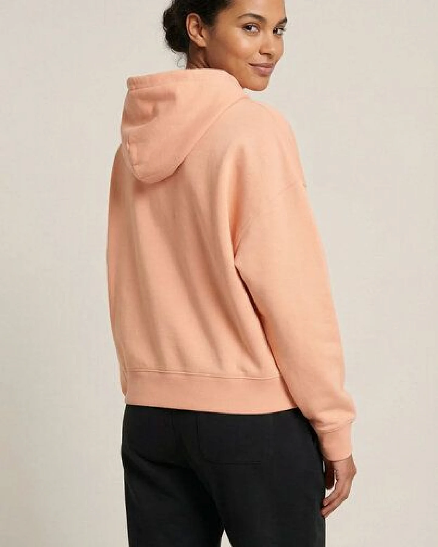 THE FACE OF ELEMENTS ESSENTIAL - RELAXED BOXY FIT HOODIE AUS 100% BIO-BAUMWOLLE – Ansicht 2