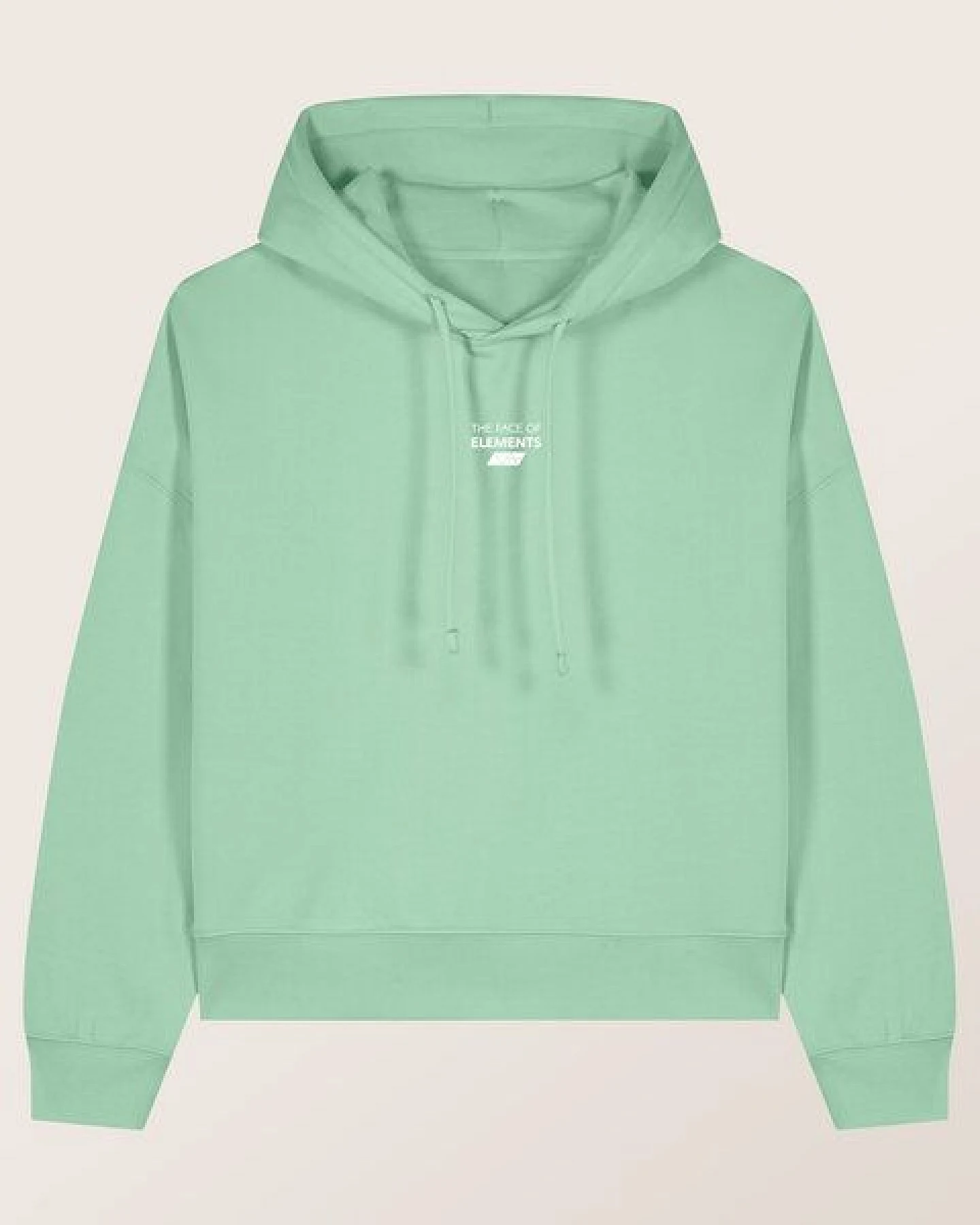 THE FACE OF ELEMENTS ESSENTIAL - RELAXED BOXY FIT HOODIE AUS 100% BIO-BAUMWOLLE – Ansicht 3