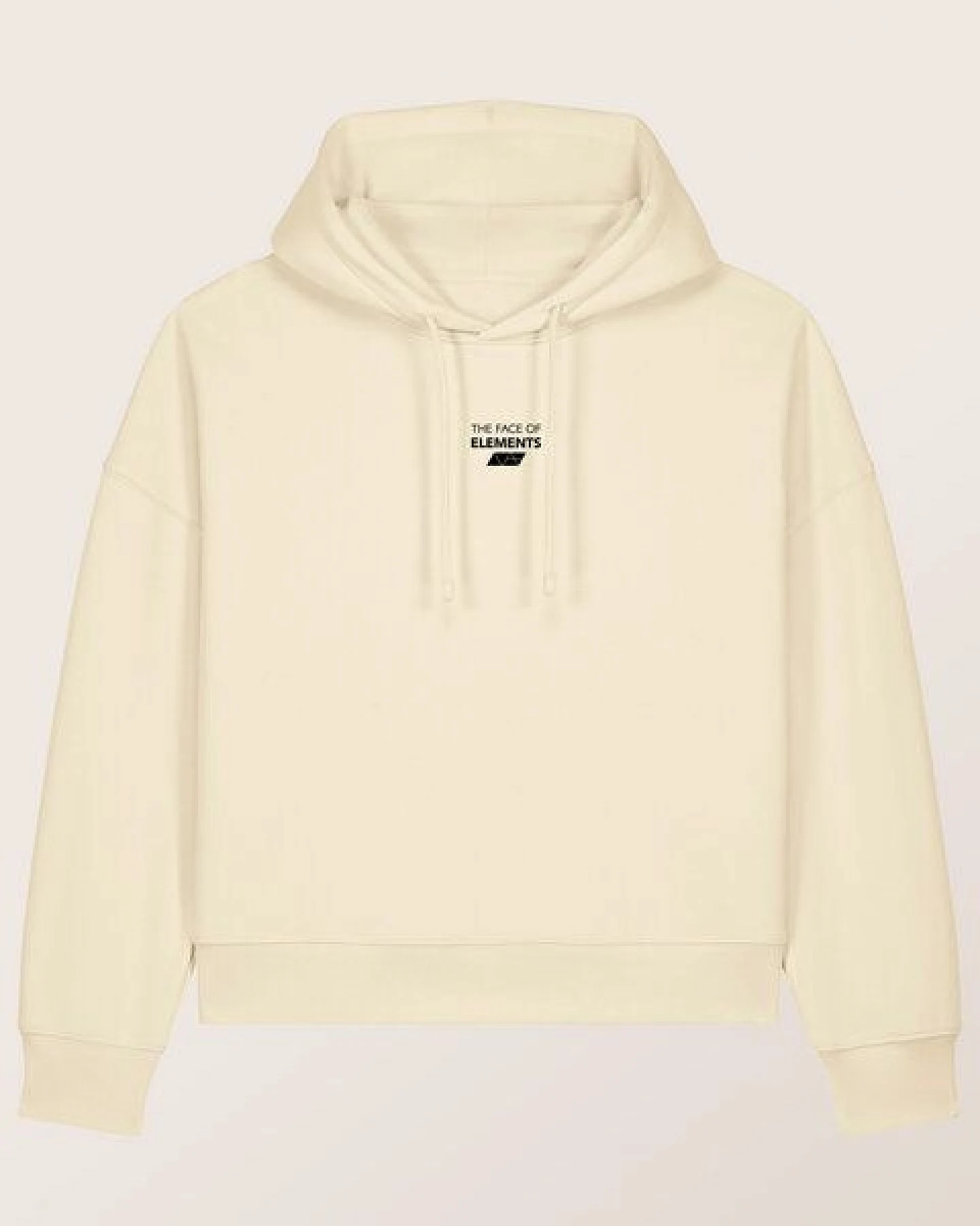 THE FACE OF ELEMENTS ESSENTIAL - RELAXED BOXY FIT HOODIE AUS 100% BIO-BAUMWOLLE – Ansicht 4