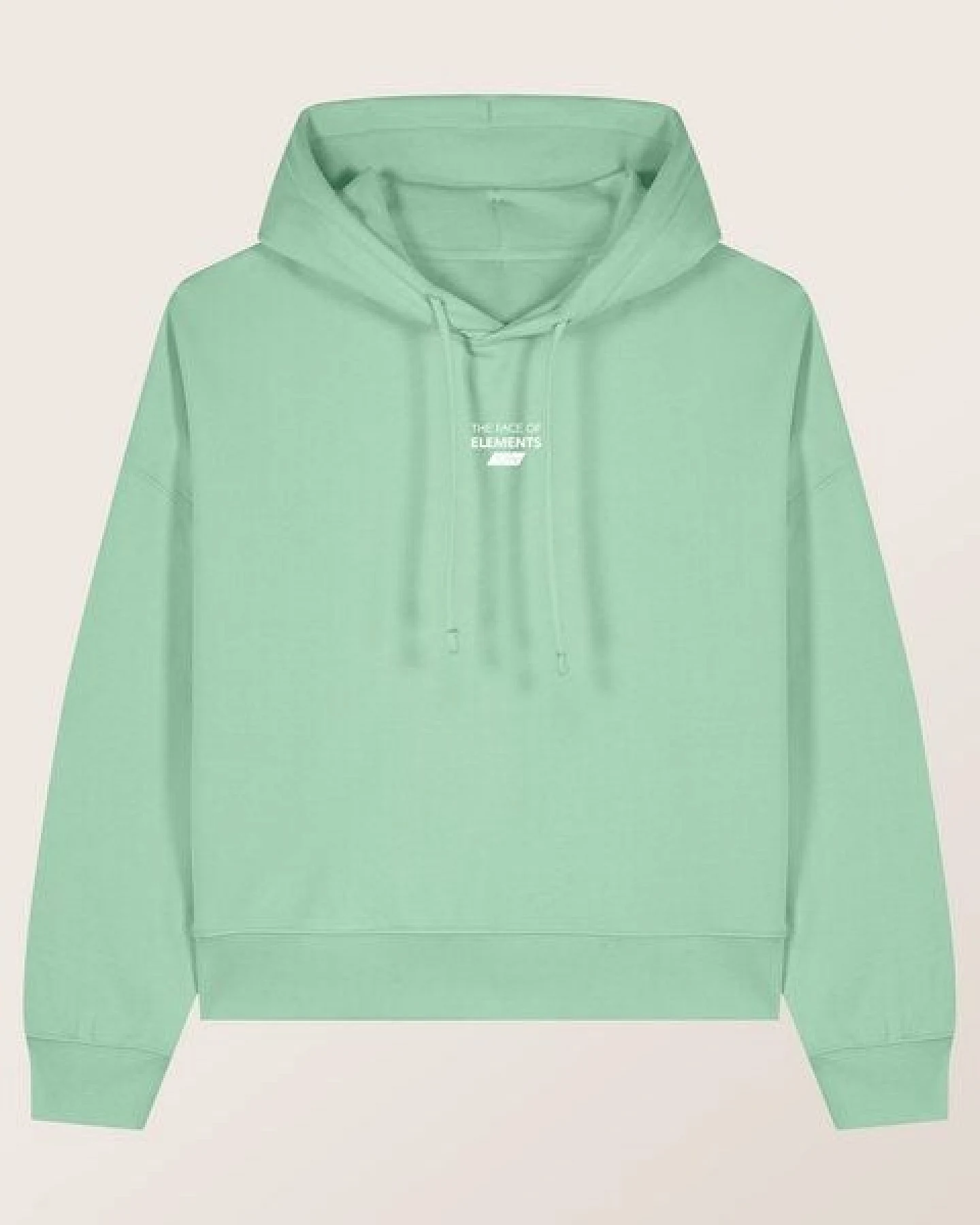 THE FACE OF ELEMENTS ESSENTIAL - RELAXED BOXY FIT HOODIE AUS 100% BIO-BAUMWOLLE – Ansicht 3