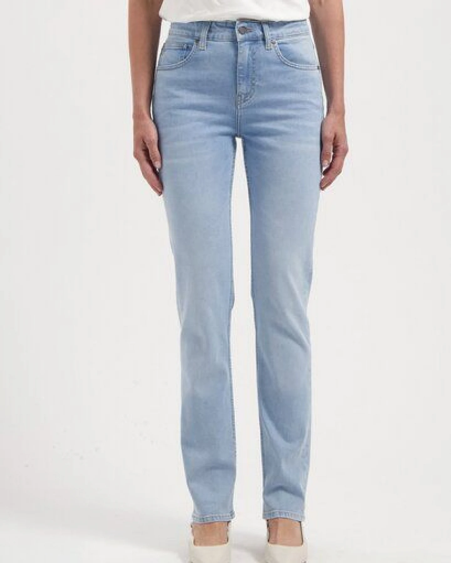 MUD Jeans Damen Jeans "Logan High Slim - Light Aged" – Ansicht 4
